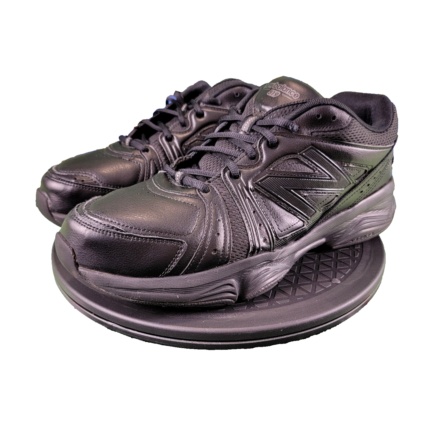 New Balance 519 MX519BK Men’s Size 11 4E Black Training Shoes ABZORB Preowned0