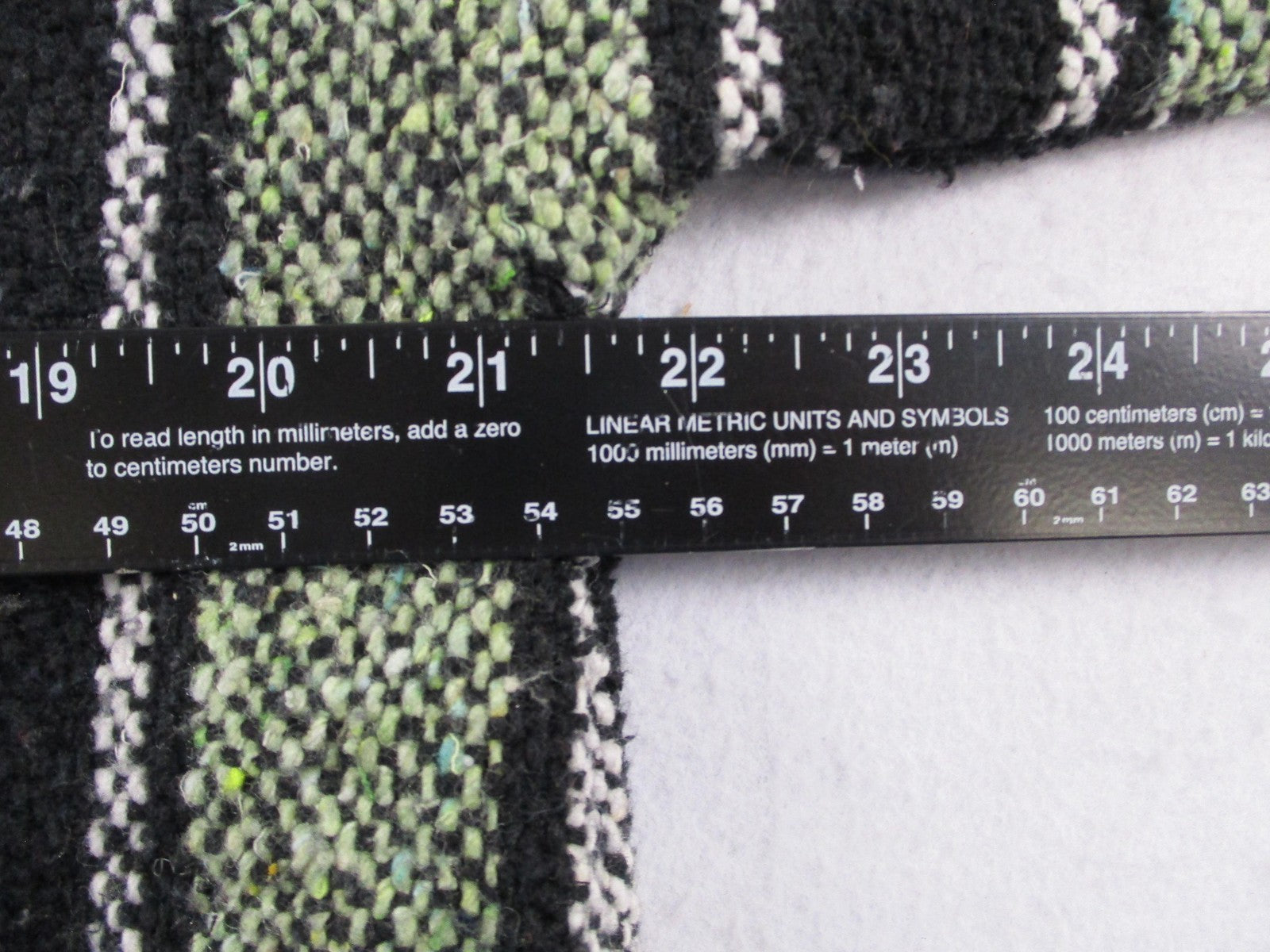 Sunspecs Hoodie Mens Medium Green Black Striped Pullover Knit Baja Pocket6