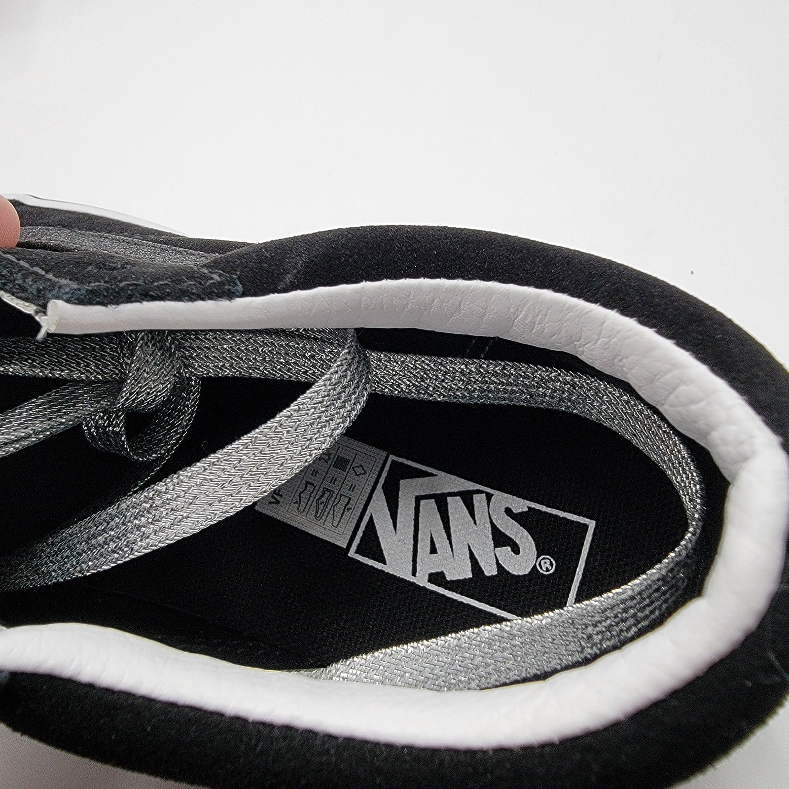 Vans Old Skool Kids 'Glitter Sidestripe  Black' Sz 3K VN0A4BUUXNO5