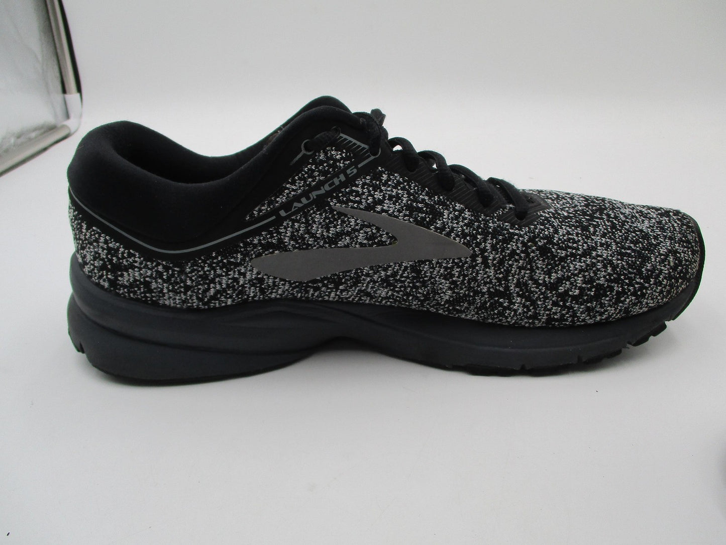 Brooks Launch 5 Shoes Mens Size 11 Black White Running DNA Cushion Sneakers7