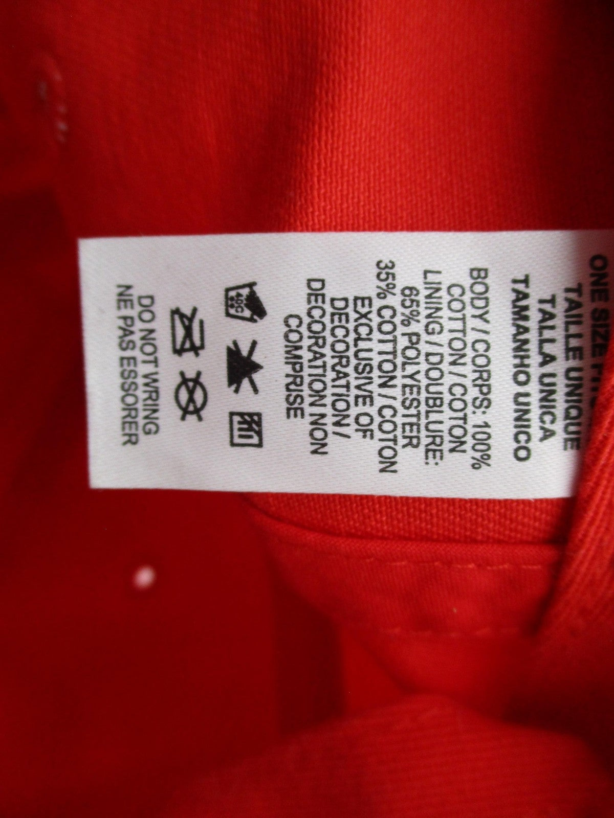 Nike Hat Cap Strap Back Red Heritage86 Baseball Twill Embroidered Mens One Size7