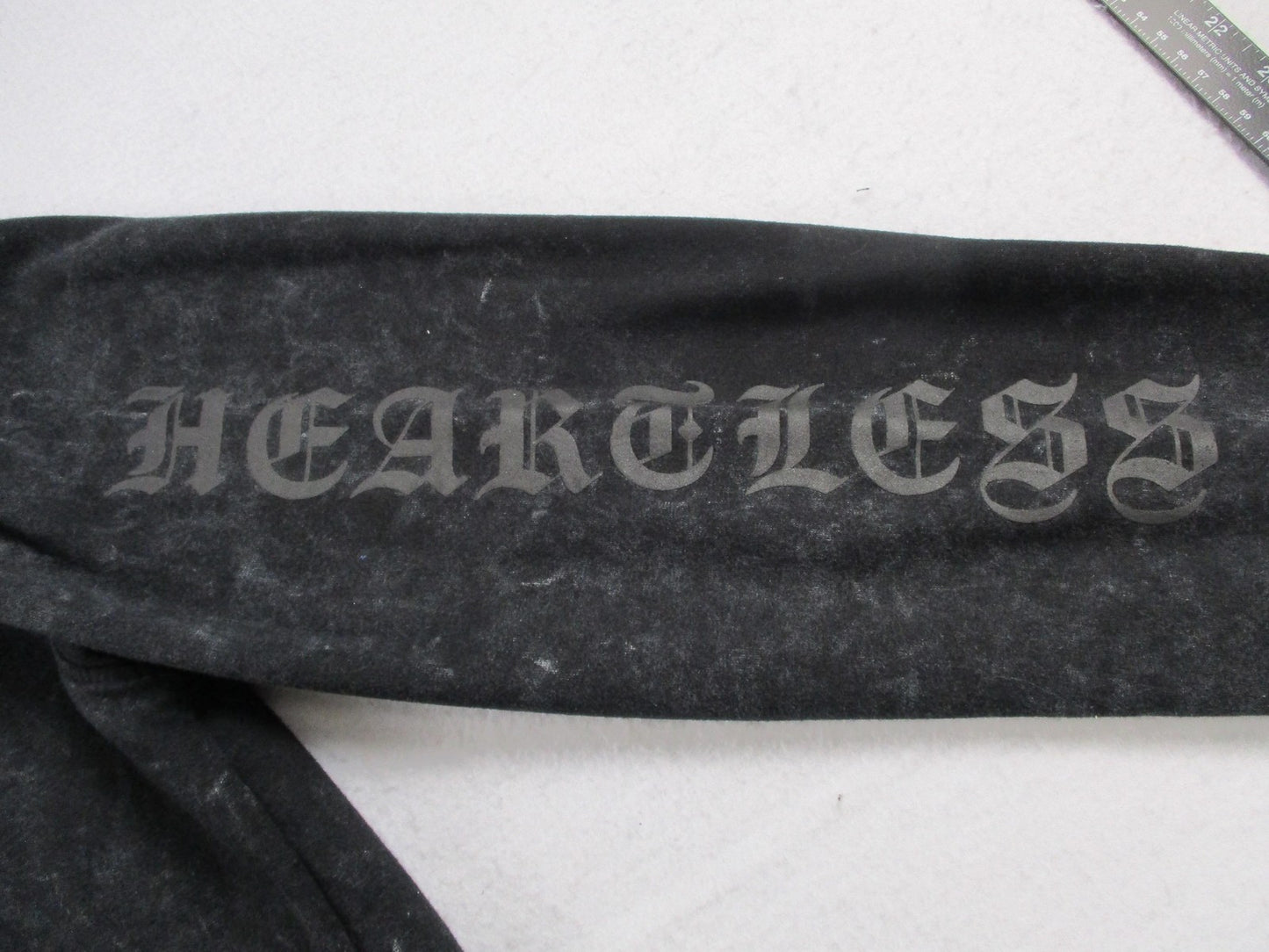 Rebel Minds Hoodie Mens XL Black Pullover Fleece Sweatshirt Cold Hearted Graphic5