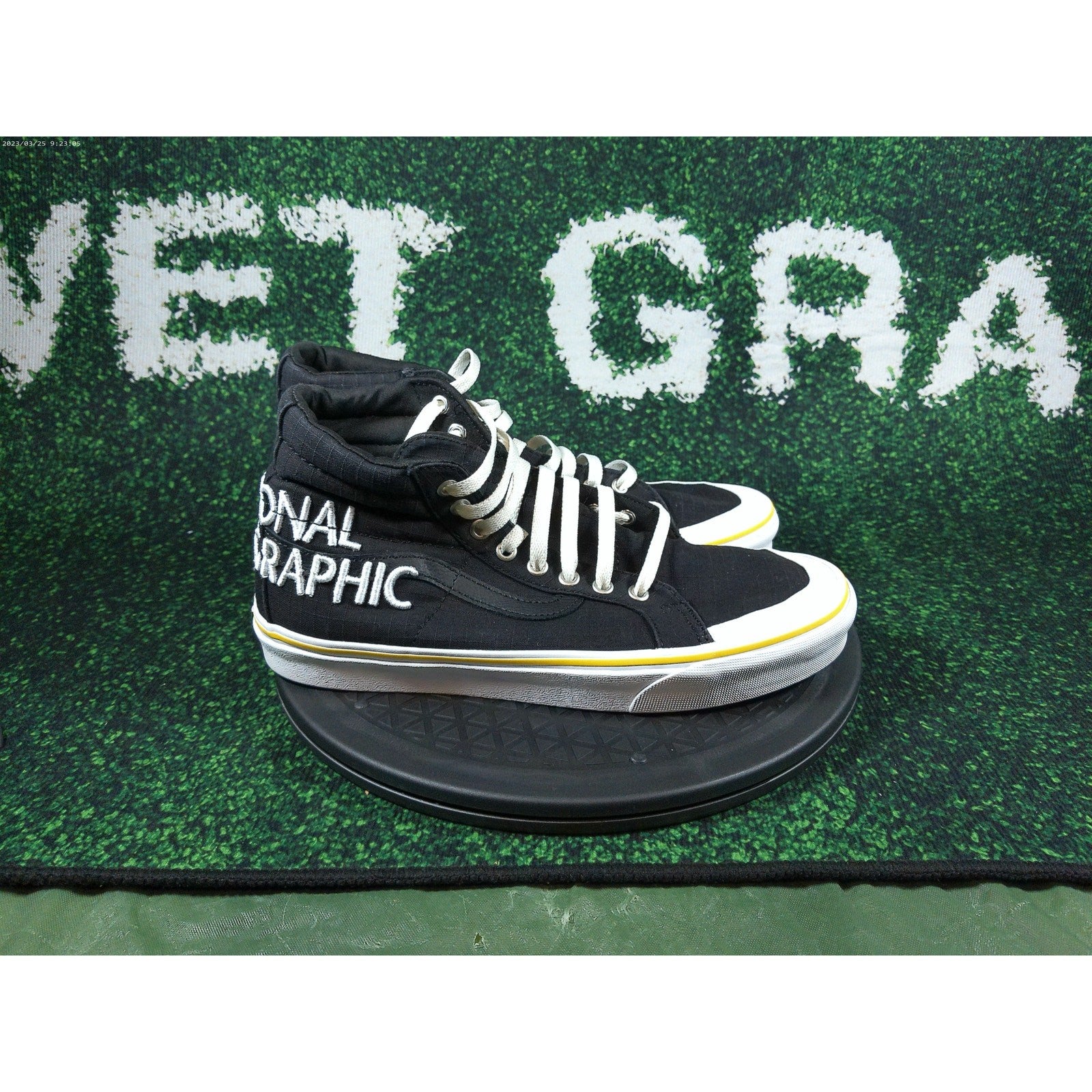 Vans National Geographic x Sk8Hi Reissue 138 'Logo' Sz 9.5 VN0A3TKPXHP1