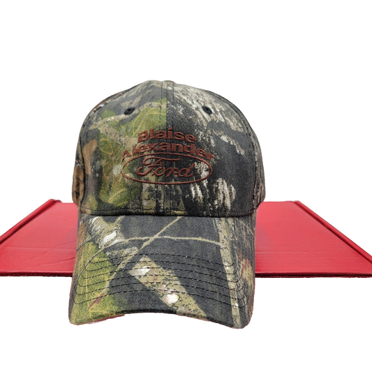 Blaise Alexander Ford Hat Cap Strap Back Camouflage Camo Embroidered Mens Green0