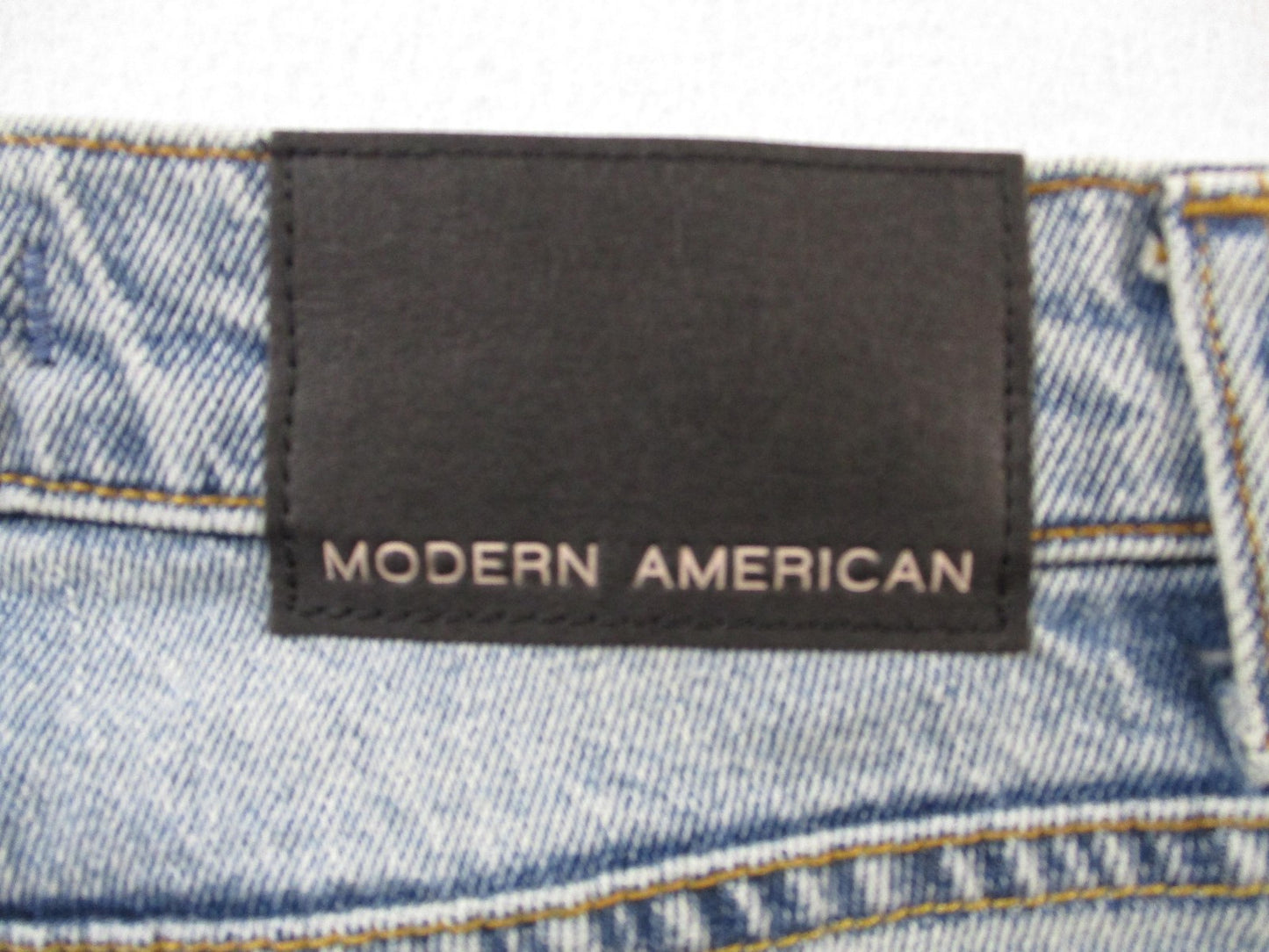 Modern American Topanga Jeans Womens 26 High Rise Wide Leg Crystal Blue 14696