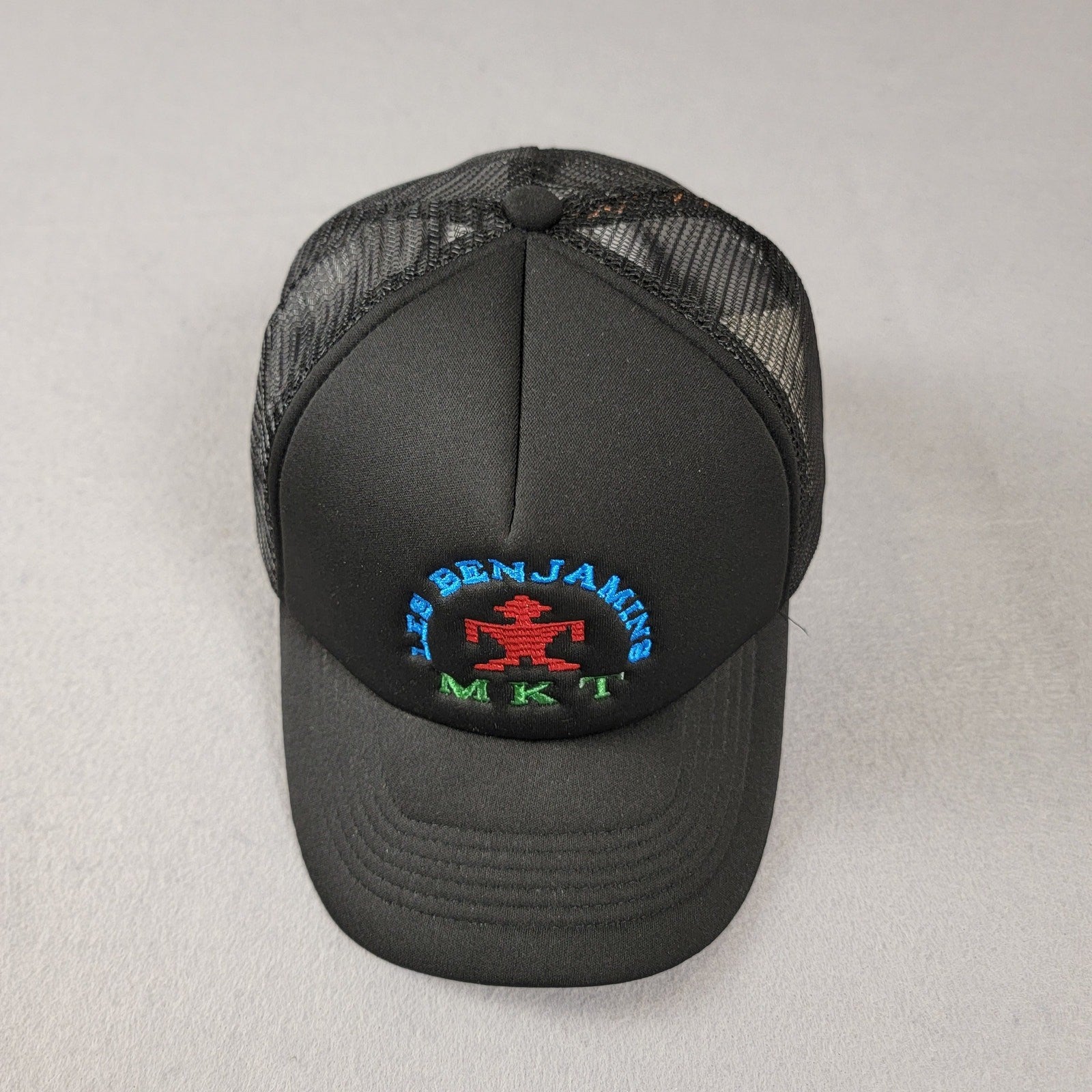 Les Benjamins x Market Snapback Trucker Cap Black OSFA3