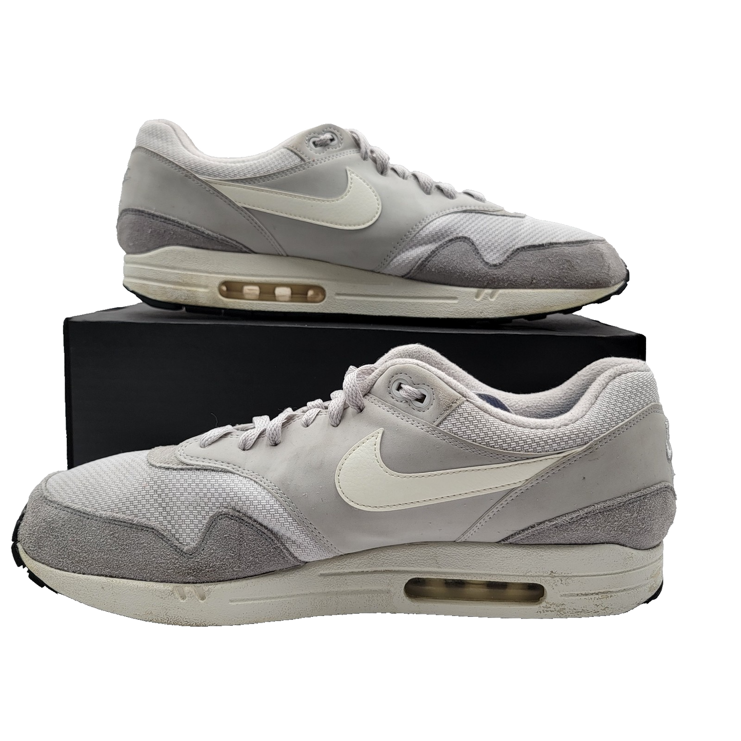 Nike Air Max 1 AH8145011 Gray White Men’s Size 14 Retro Running Shoes