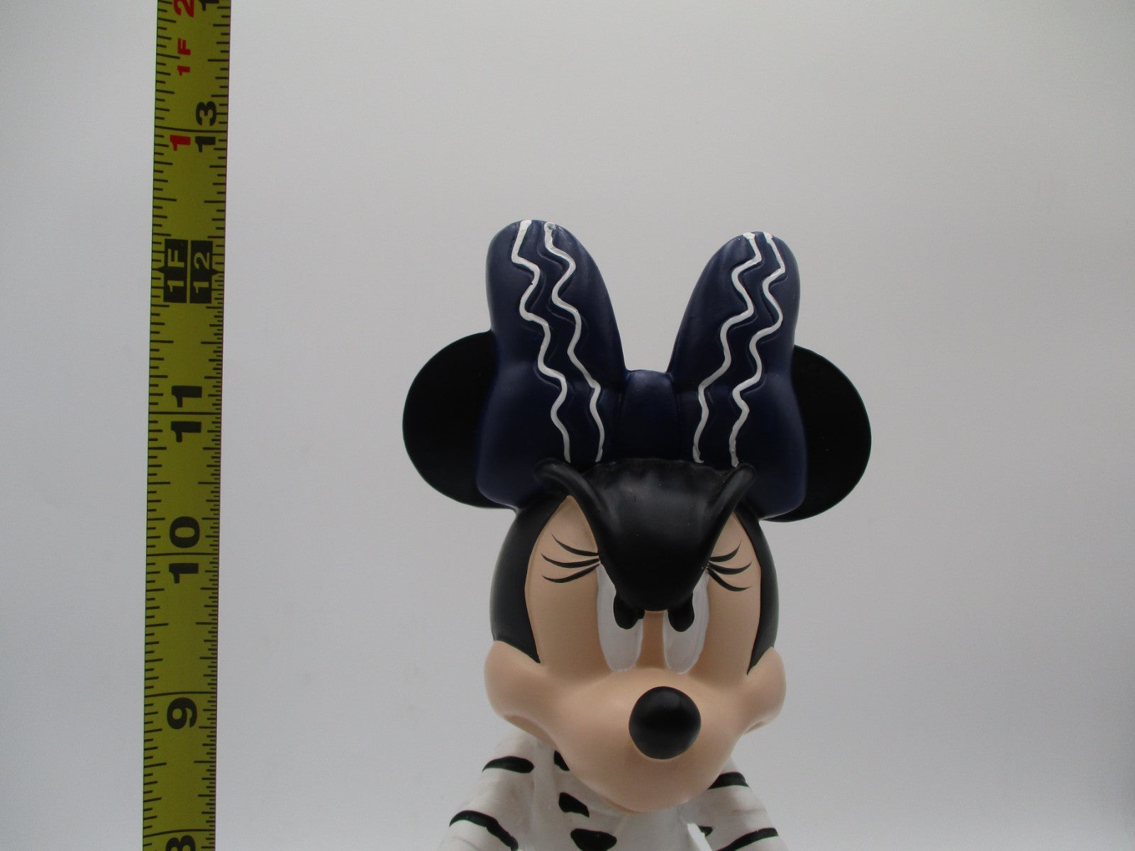 Disney Minnie Mouse Bride of Frankenstein Halloween Figure 12”New HTF7