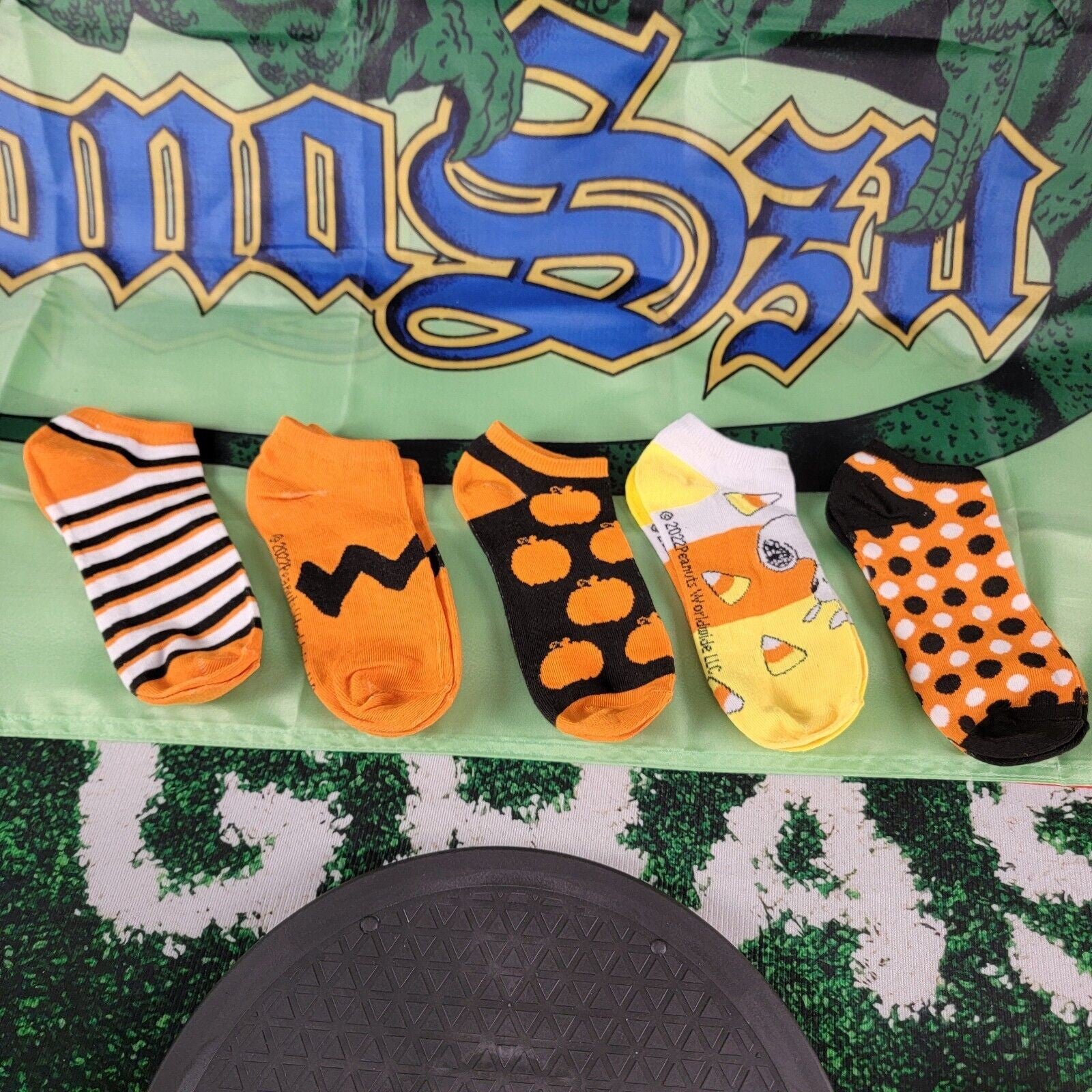 Halloween Theme Socks 5 Pairs1
