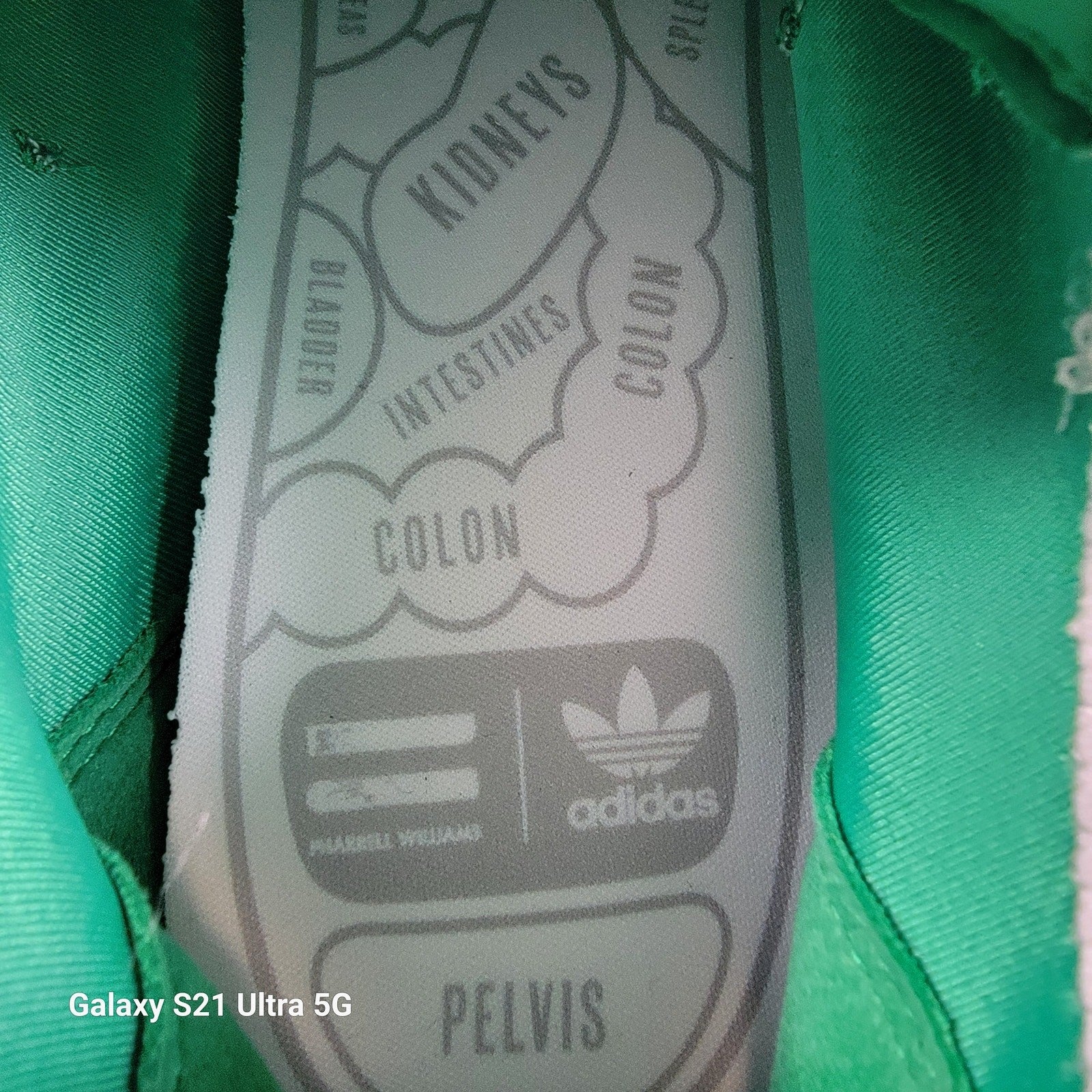 Adidas Pharrell Williams DA9619 Men's Holi Green Athletic Sneaker Shoes Sz 107