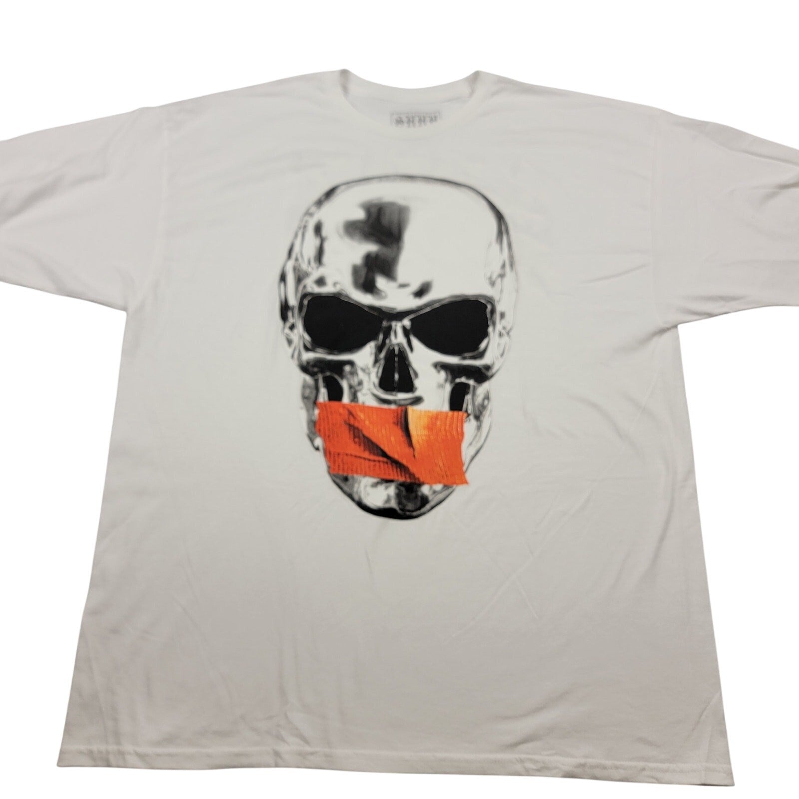 Bobby Shmurda SHHH 2XL Graphic Tee 2Pack Stop Snitching + Skull NEW 7272