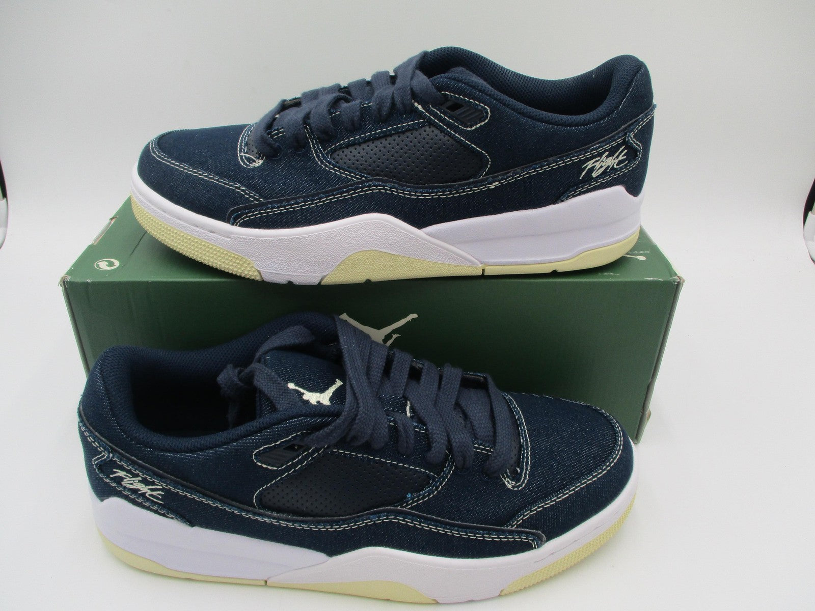Jordan Flight Court Shoes Womens Size 11 Blue Obsidian Denim Sneakers IH44894512