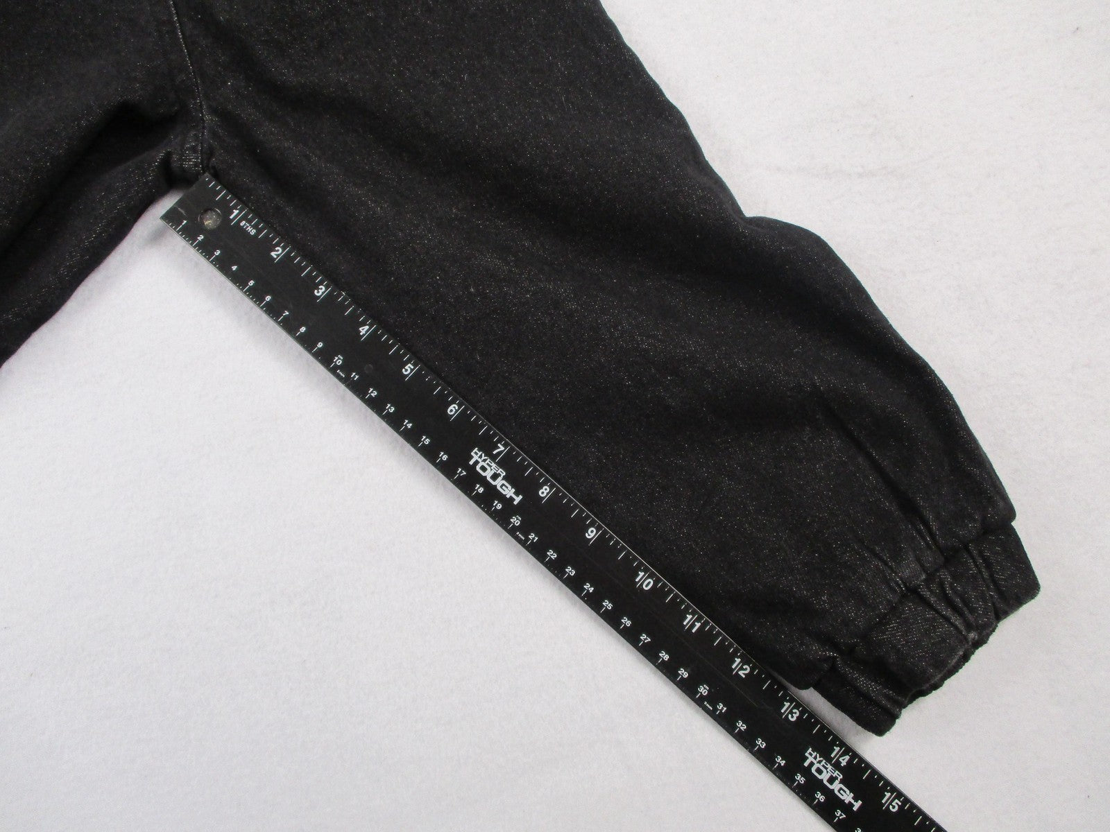 HarleyDavidson Jeans Overalls Toddler Kids 2/3T Black Denim Tapered Bib