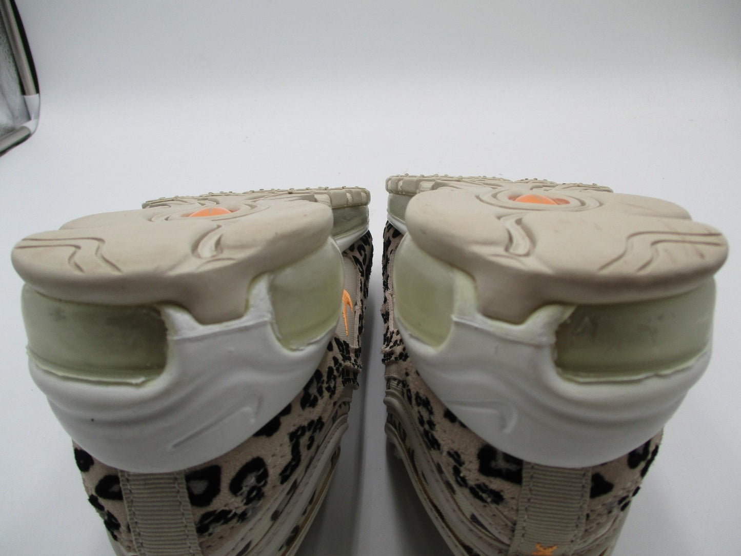 Nike Air Max 97 Shoes Womens Size 6.5 Beige Leopard Print Sneakers CW5595-00110