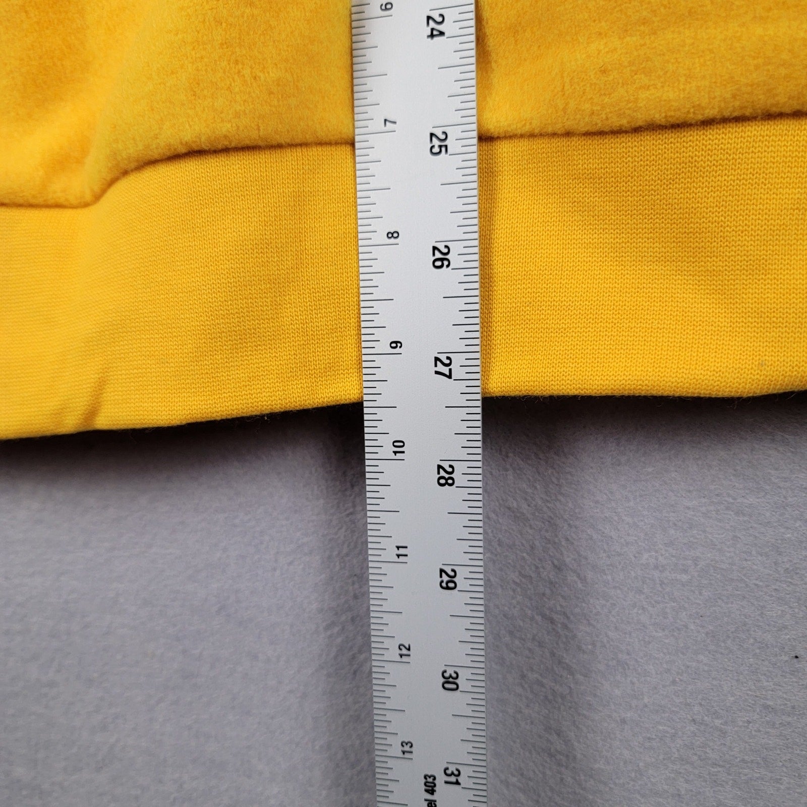 RawGear Oversized Pullover 1/3 Zip Fleece Jacket Yellow Sz M6