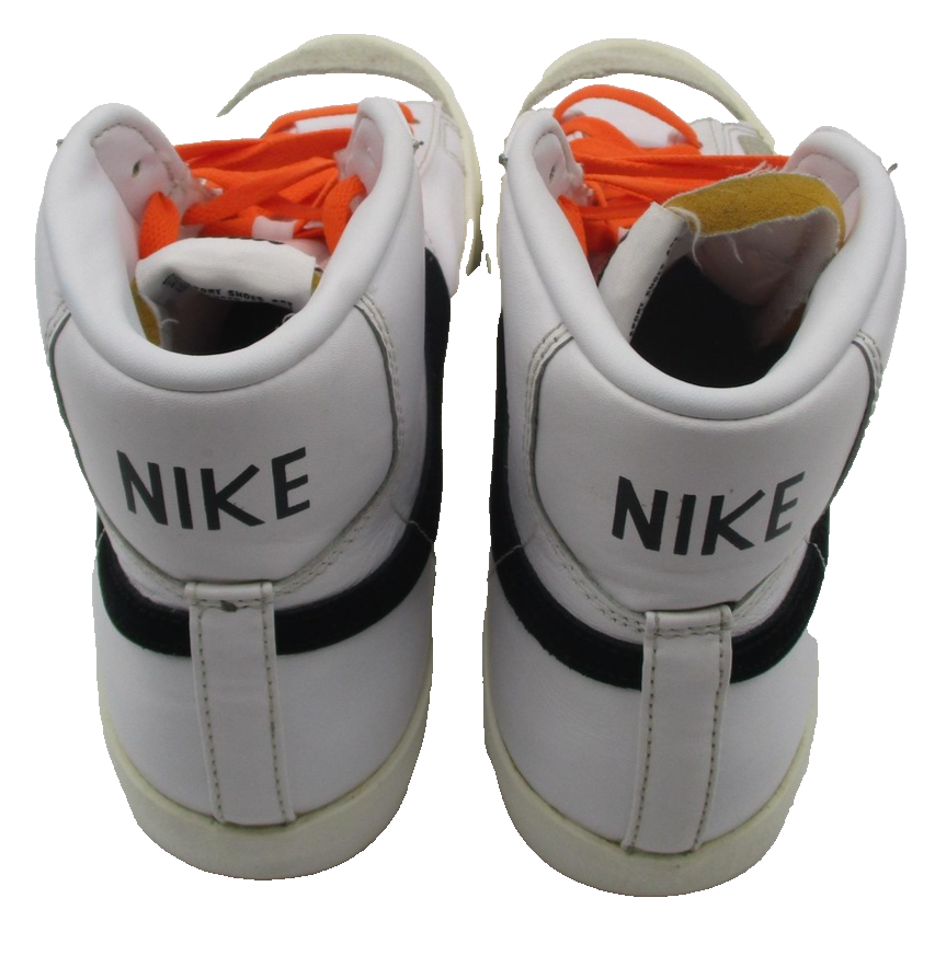 Nike Blazer Mid '77 VNTG Shoes Mens Size 9 White Black Leather BQ6806-1007