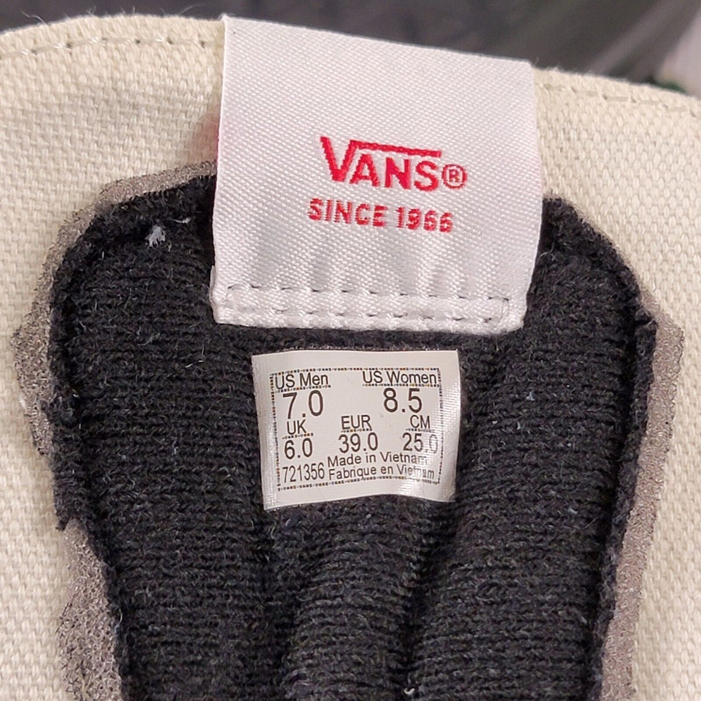 Vans "Sk8Hi" Sneakers (Navy) Men's Canvas Suede Skateboard HighTop Shoes Sz 7M7