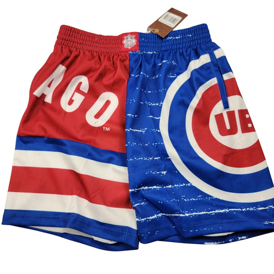Mitchell & Ness Chicago Cubs Jumbotron 3.0 Shorts Men’s Large MLB Cooperstown0