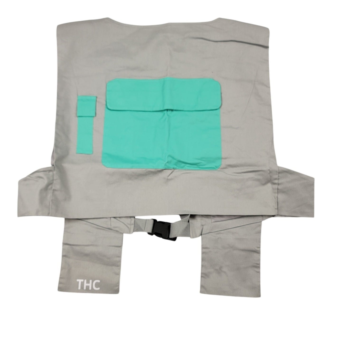 The Hideout Clothing Utility Vest & Pants Set Black Gray 2XL NWT 806072