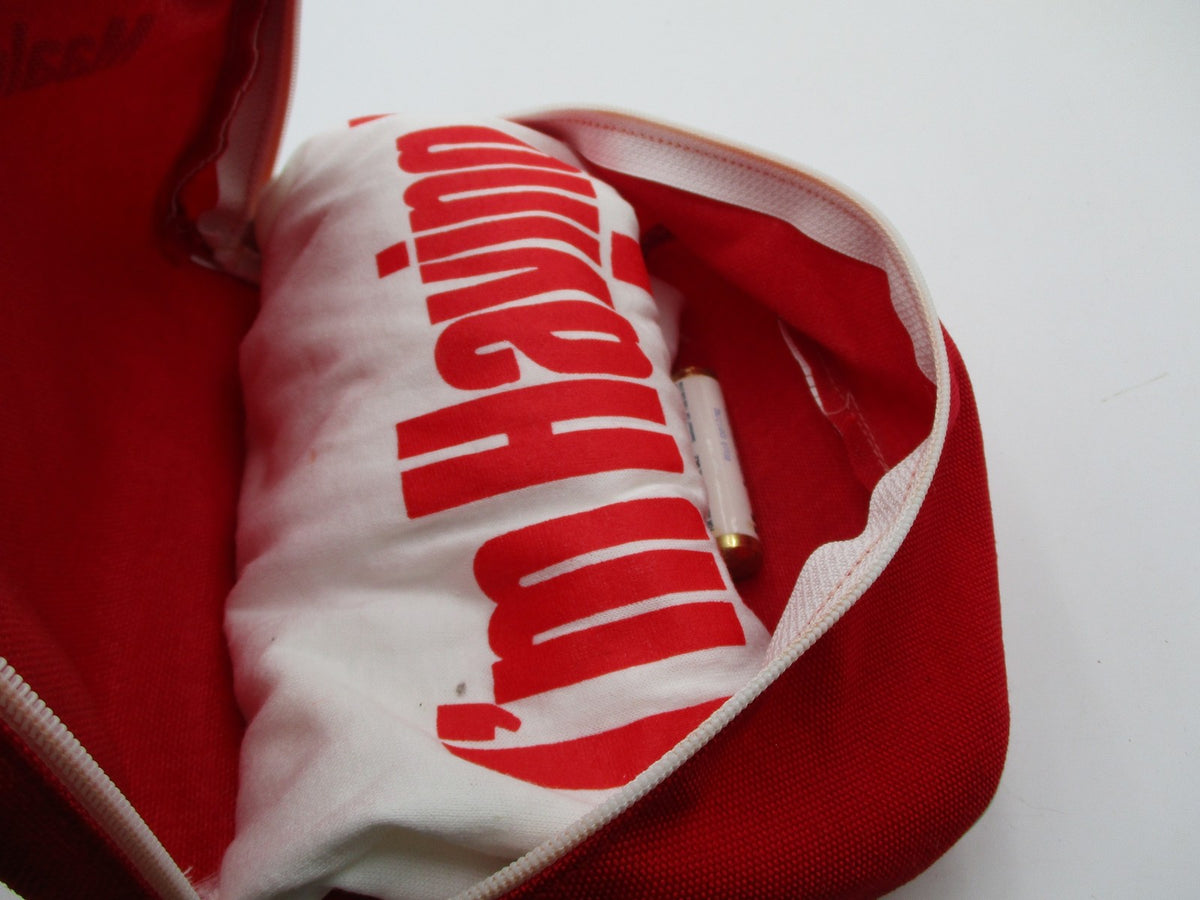 Vintage 1990s Maalox Moments Relief Kit Red Bag Tee Jays Shirt L Sample Roll2