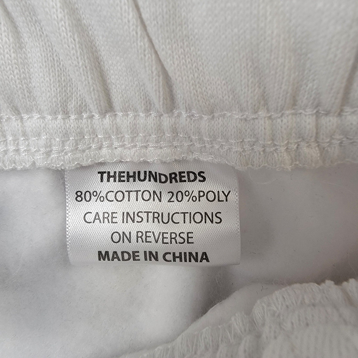 The Hundreds Downtown Sweatpants White Skyline Joggers Mens L NWT6