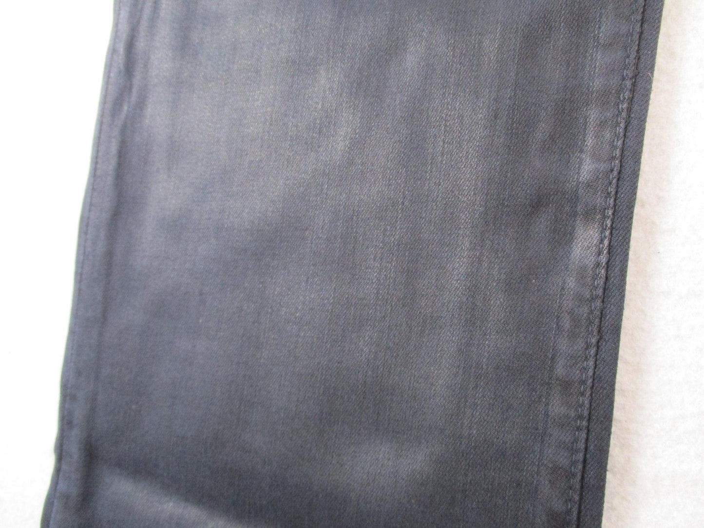 Fidelity Denim Cali Jeans Womens 26 Blue Navy Dark Wash Straight Slim New 14661