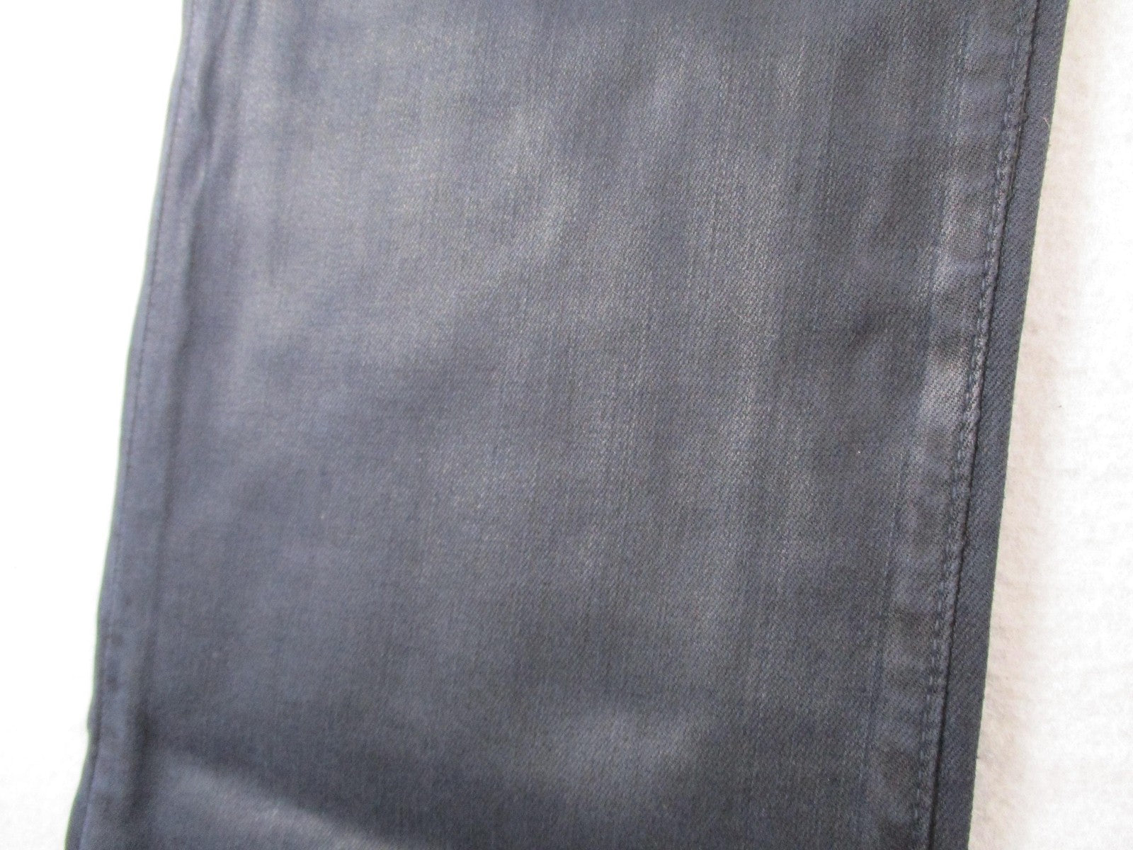 Fidelity Denim Cali Jeans Womens 26 Blue Navy Dark Wash Straight Slim New 14661