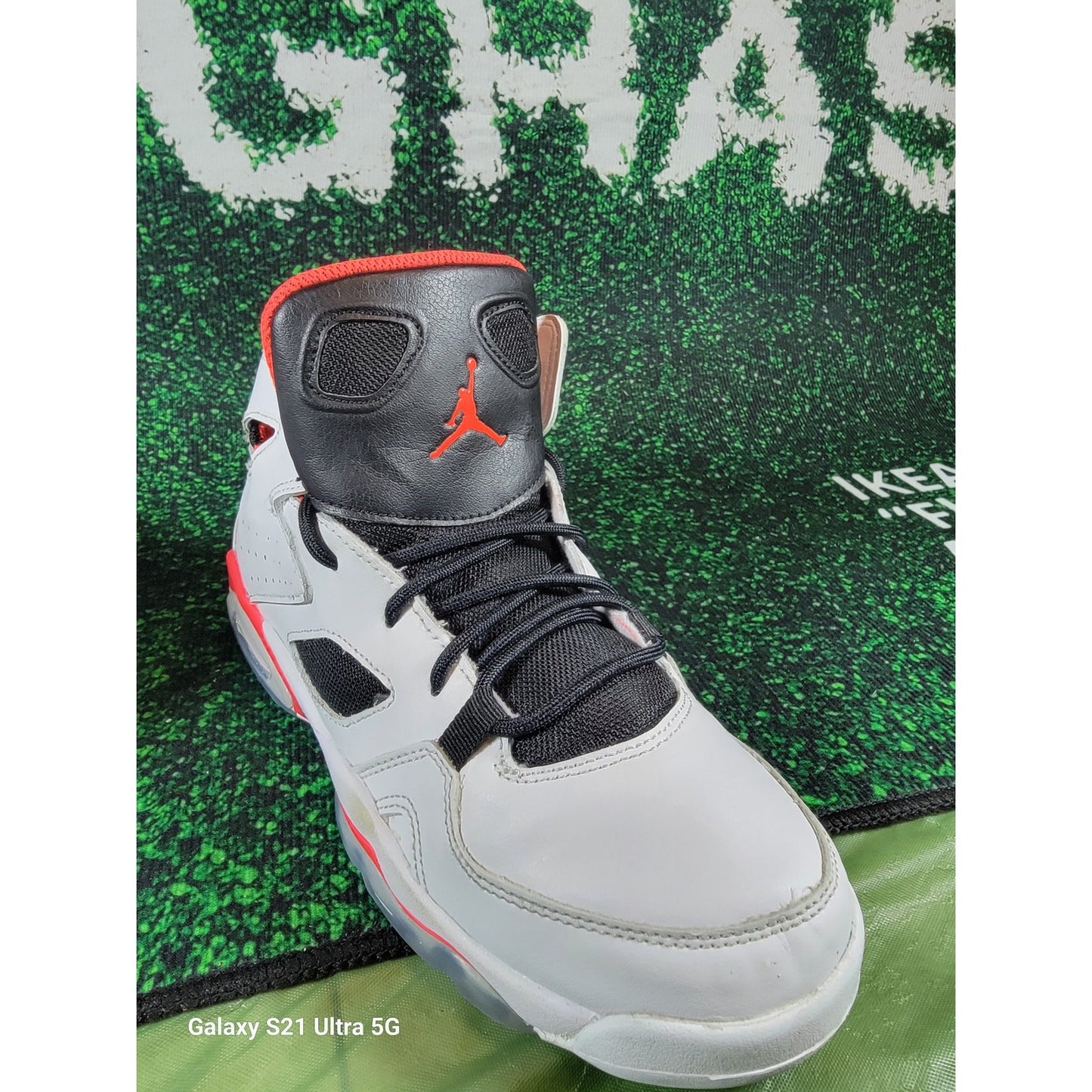 Nike Jordan Flight Club 91 GS 'White Infrared 23' Sz 5.5Y DM16851065