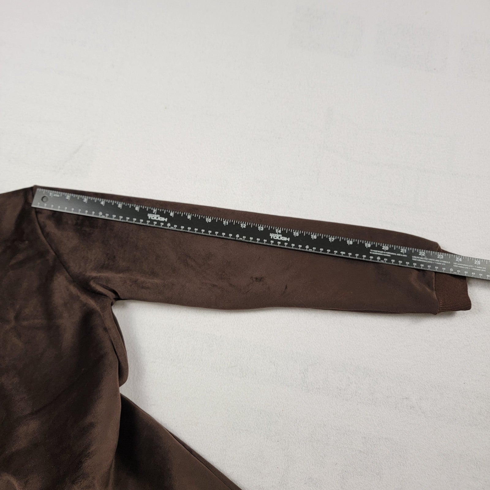 THC Hideout Clothing Blessed Velour Hoodie Brown Small Limited Edition 7587596