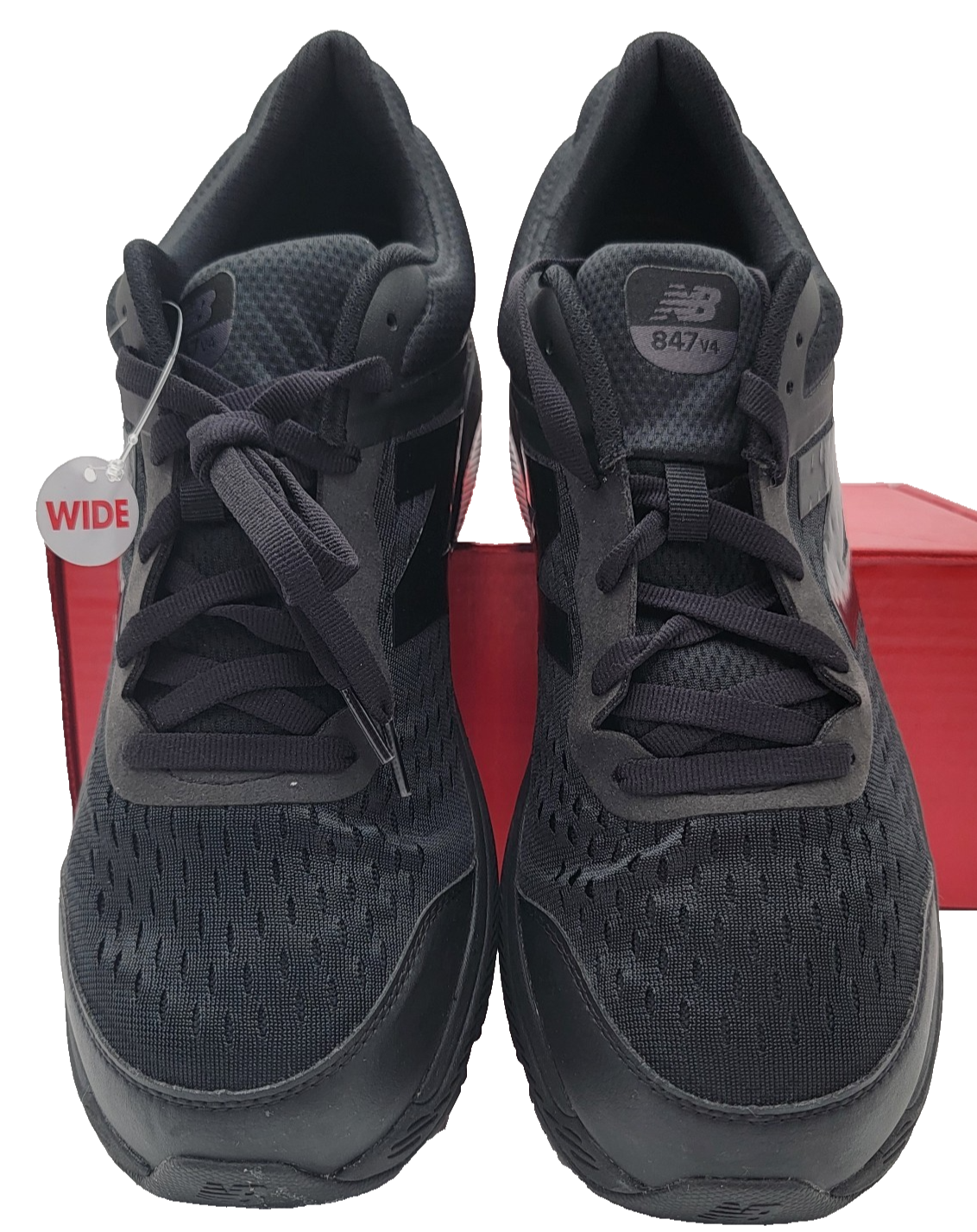 New Balance 847 v4 Black Men 12.5 MW847CB4 Walking Shoes VGC NOT WIDE (1E2)1
