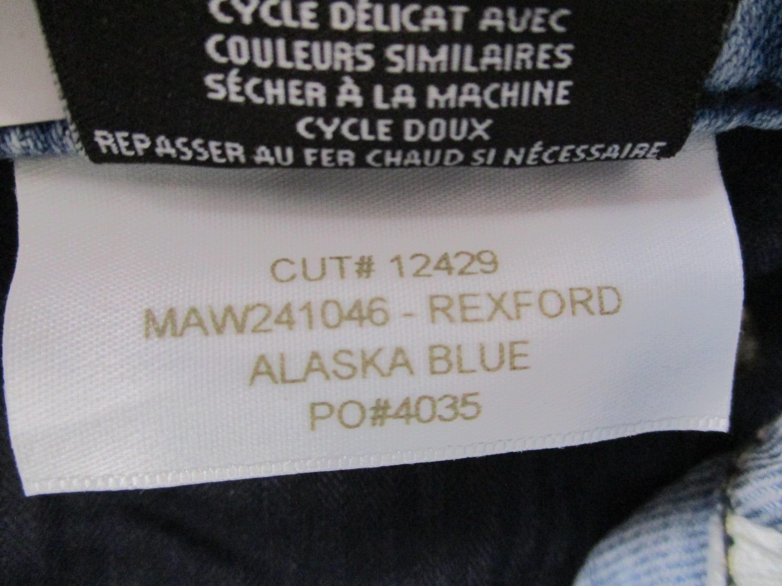Modern American Rexford Jeans Womens 26 Alaska Blue High Rise Straight USA 14688