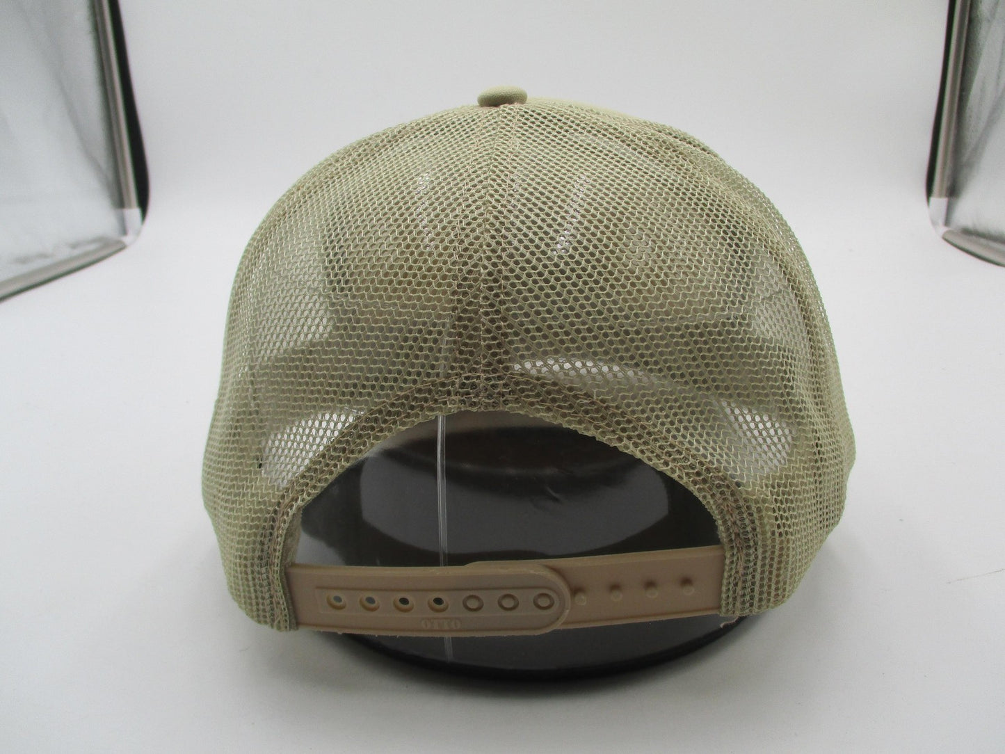 Otto Cactus Desert Hat Cap Snap Back Mens One Size Beige Trucker Mesh Patch6