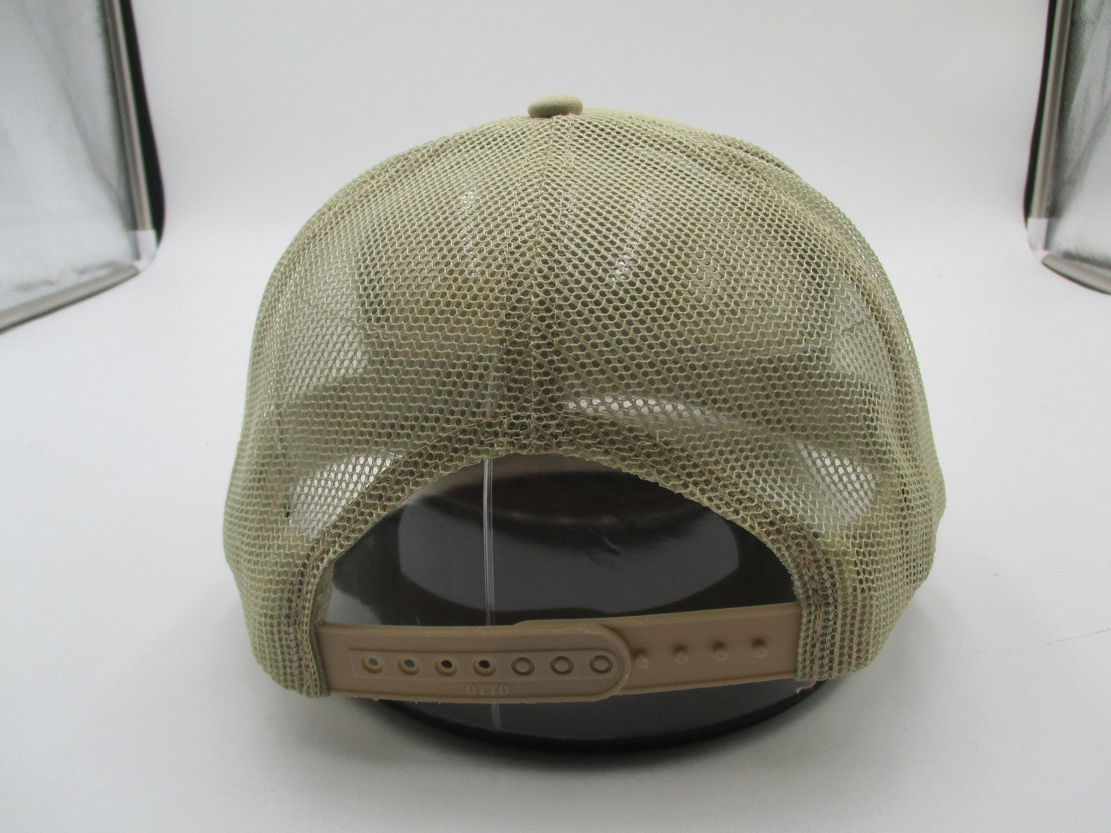Otto Cactus Desert Hat Cap Snap Back Mens One Size Beige Trucker Mesh Patch6