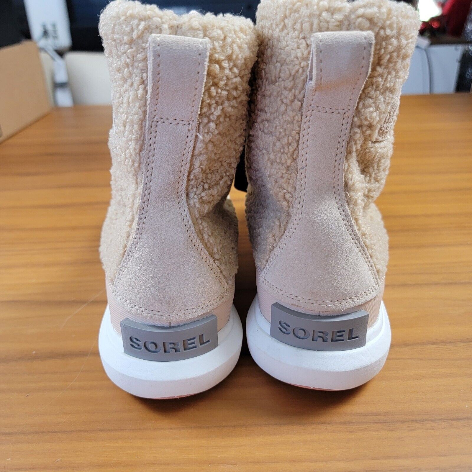 SOREL Explorer II Joan Cozy Boots Size 8.5 Nova Sand Beige NL4455260 Winter3