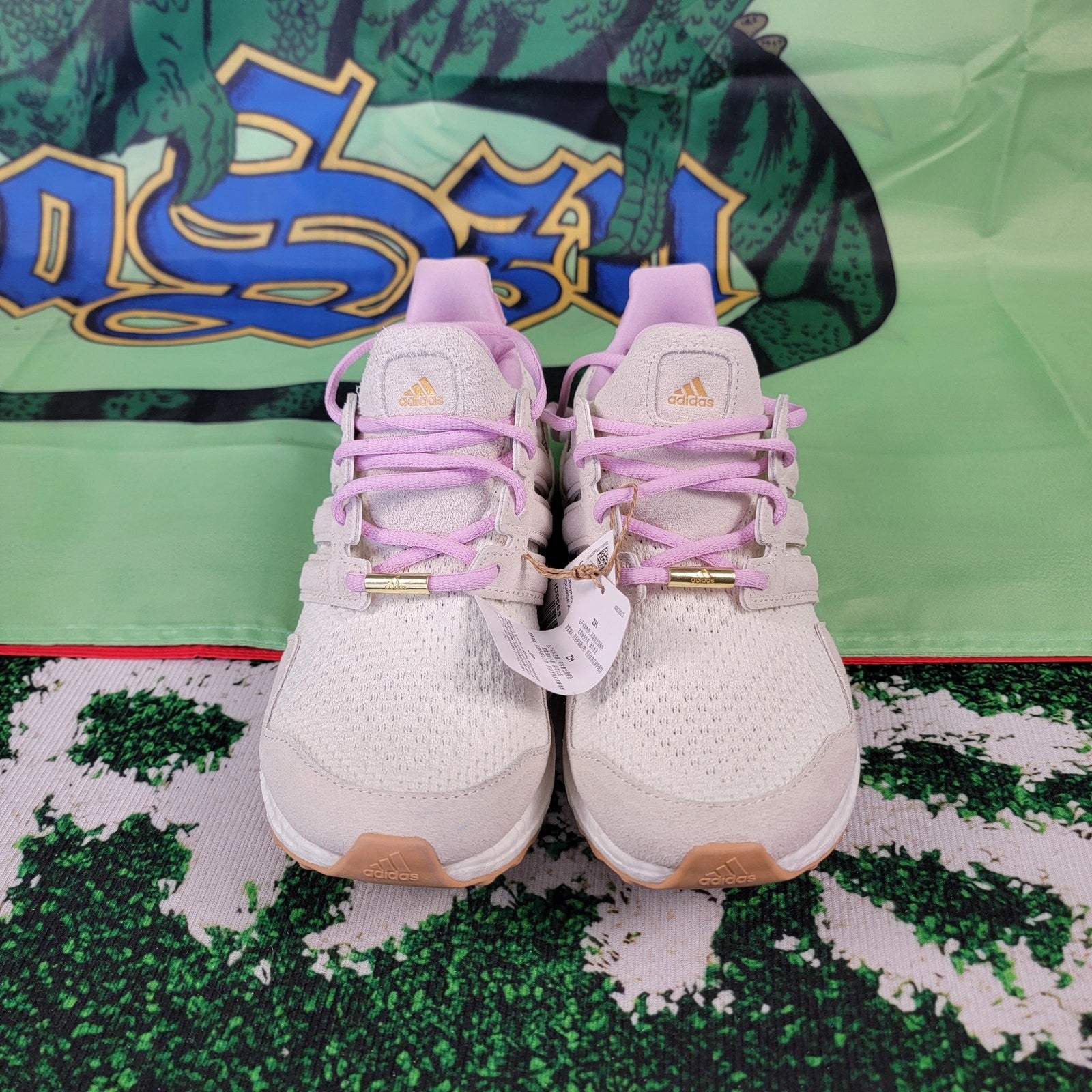 Adidas Wmns UltraBoost 1.0 'Off White Lilac' Sz 8 ID96653