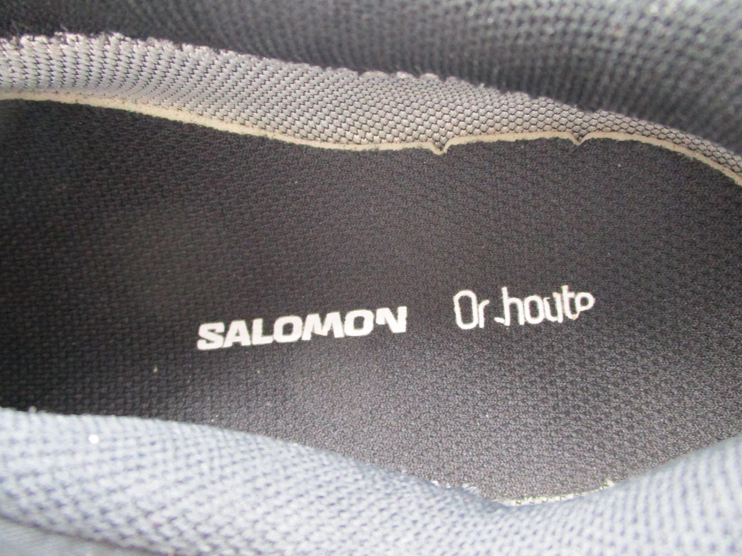 Salomon X Braze GTX Shoes Mens Size 8.5 Black Gore-Tex Trail Hiking 47180413
