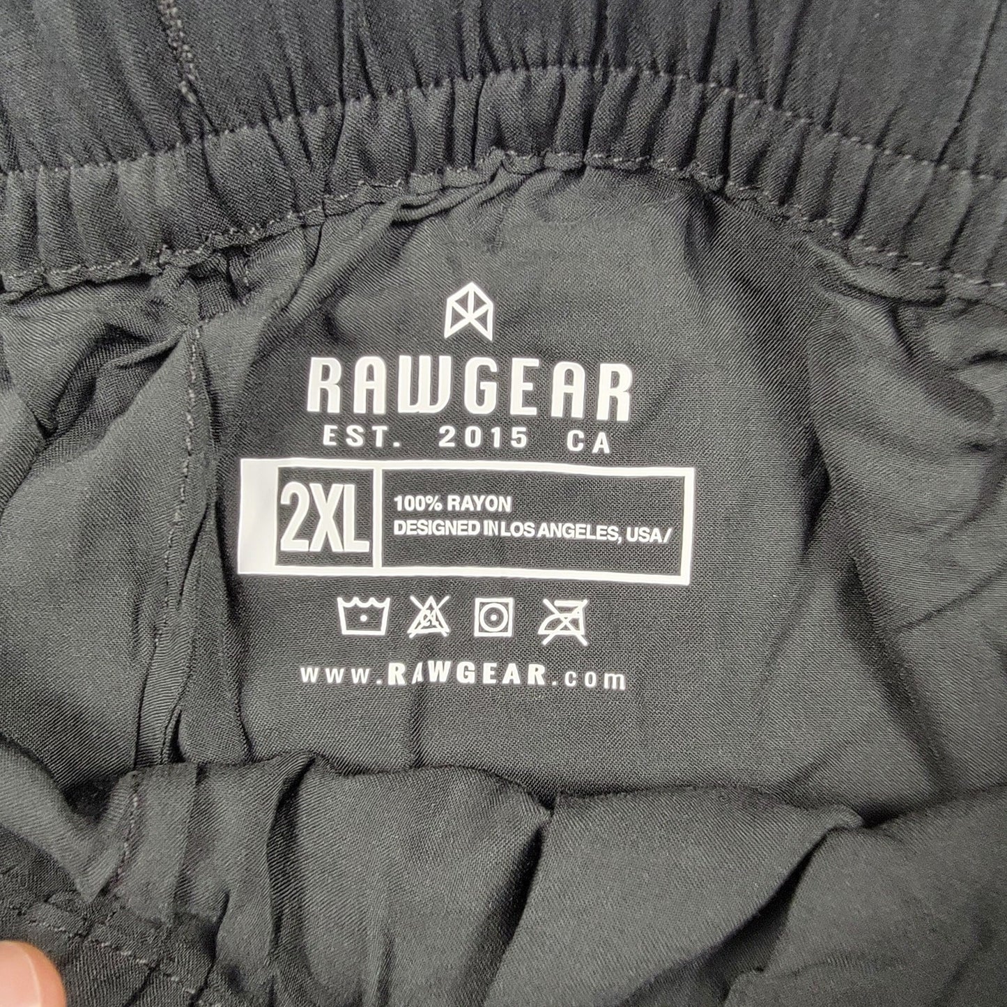 RawGear Sleep Raw Pajama Set Black 2XL Men’s Shirt & Pants NWT