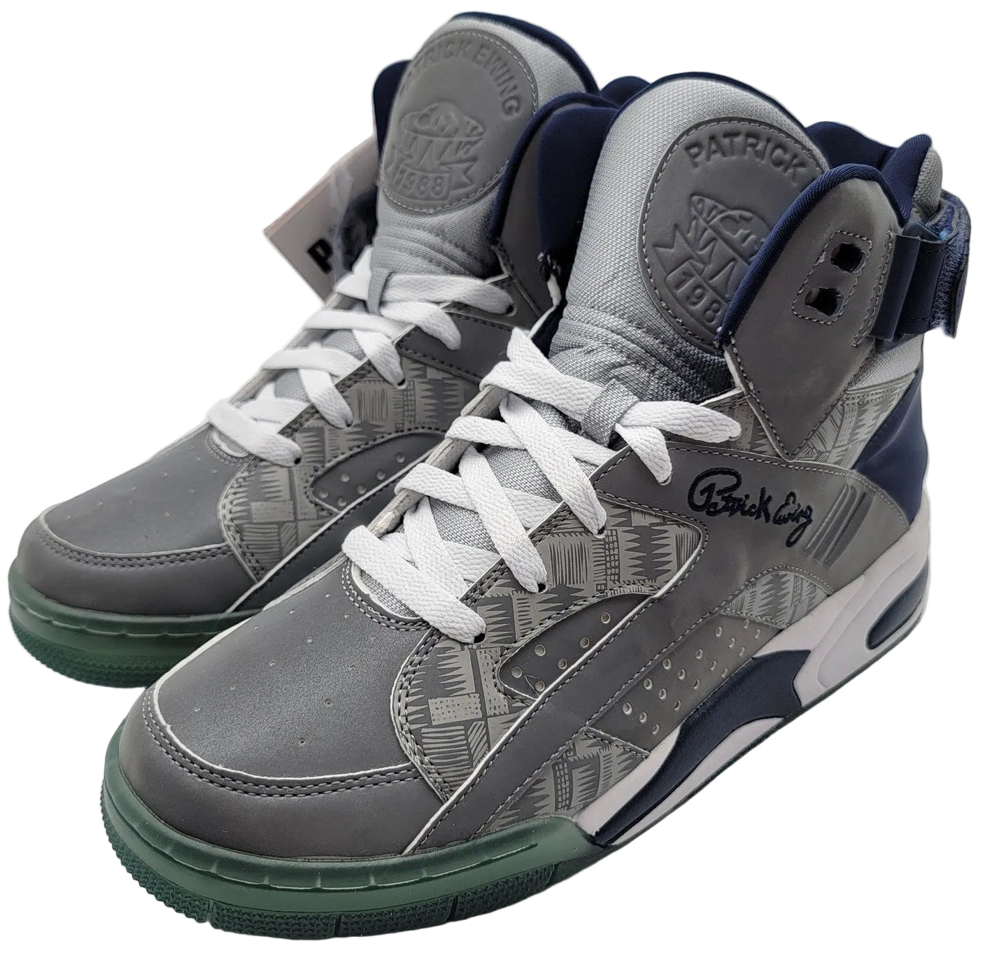 Ewing Athletics Eclipse 'Big G" Hi Top Mens Sz 100