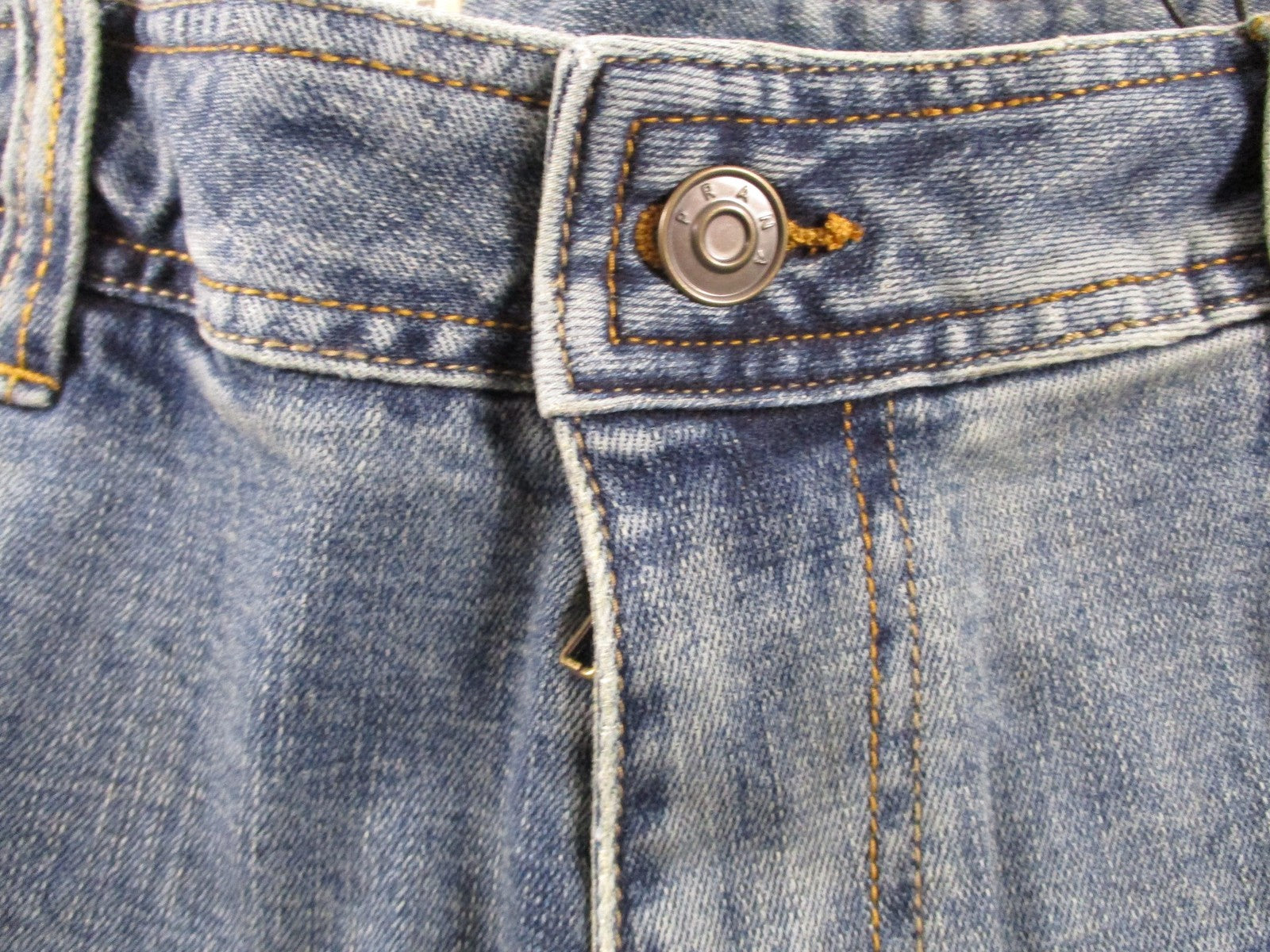 PrAna Axiom Jeans Mens 34x30 Blue Antique Stone Wash Straight Stretch Denim14