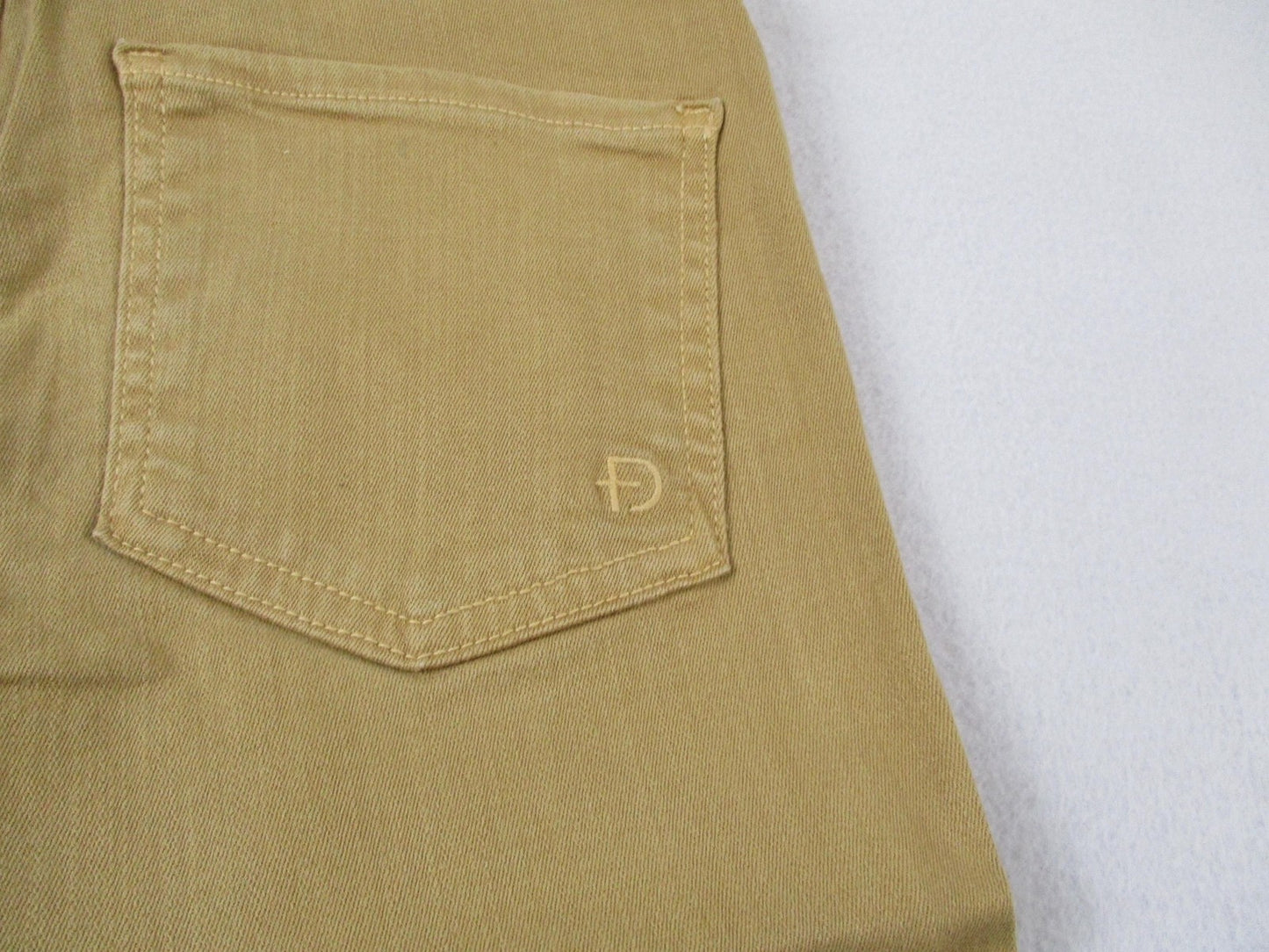 Fidelity Denim Lily Jeans Womens 26 Brown Caramel High Rise Bootcut New 14428