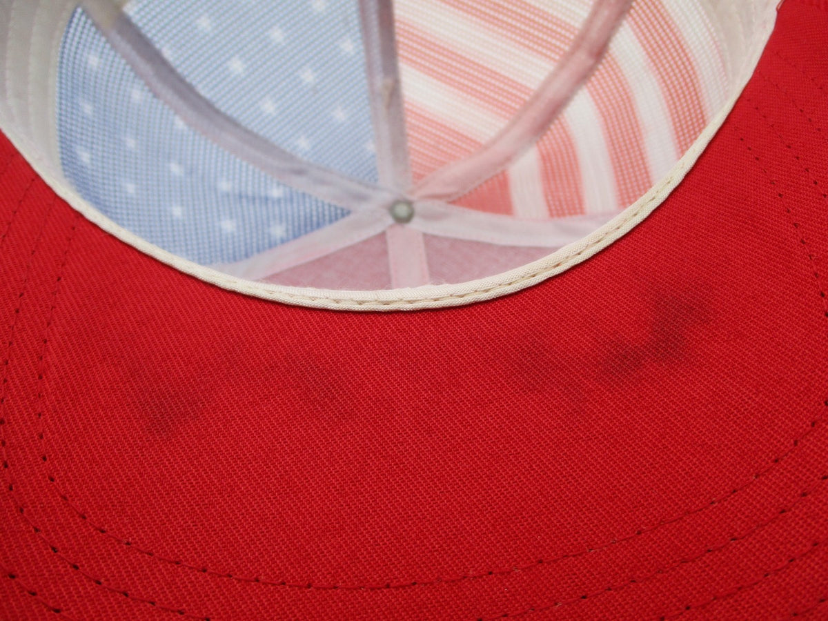 Trump 2020 Keep America Great Hat Cap Snap Back Mens One Size Red Flag USA10