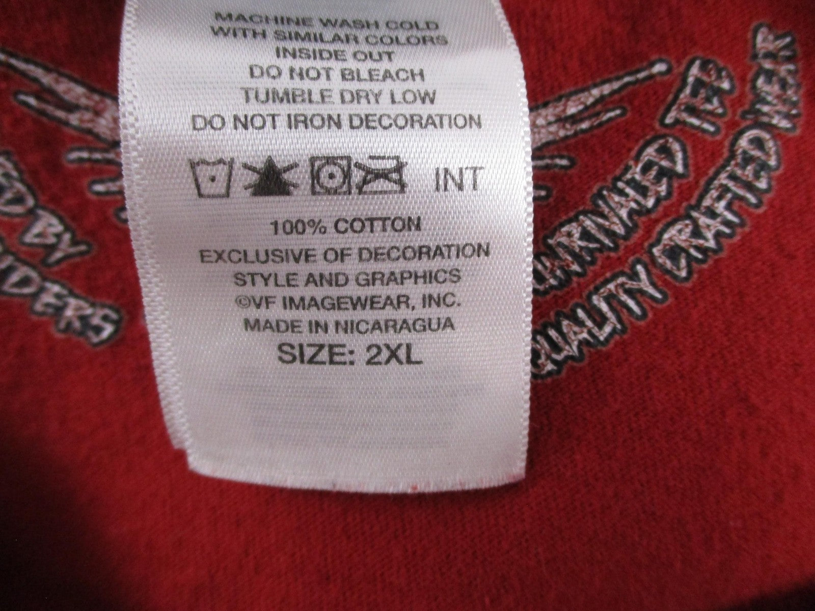 Harley-Davidson Shirt Mens 2XL Red Skull Helmet Graphic Barnett El Paso TX5