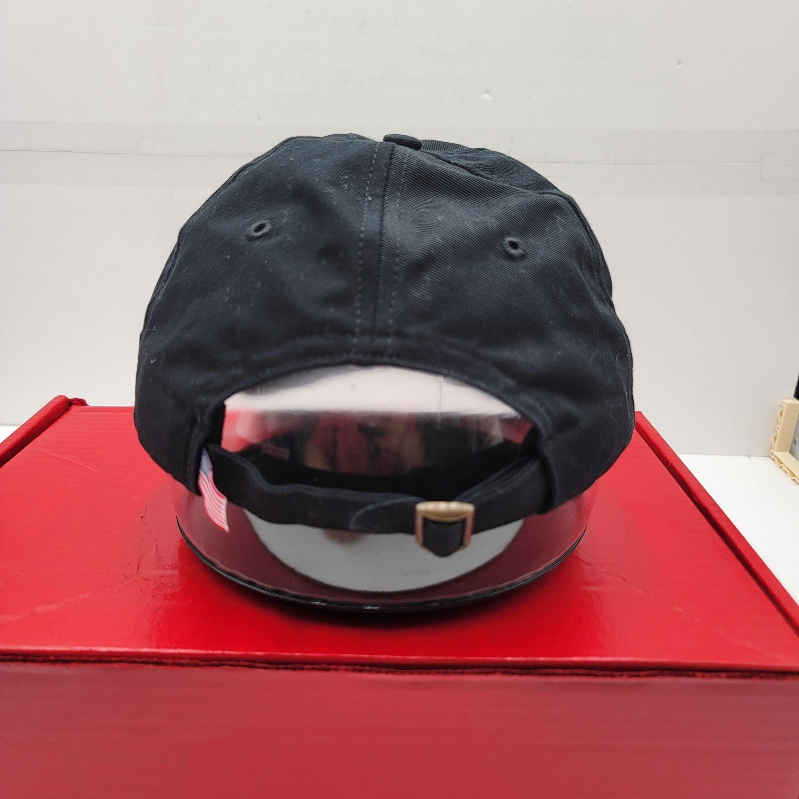 Workers To The Front Hat Cap Strap Back Black Unionwear Unite Here Mens USA Made3