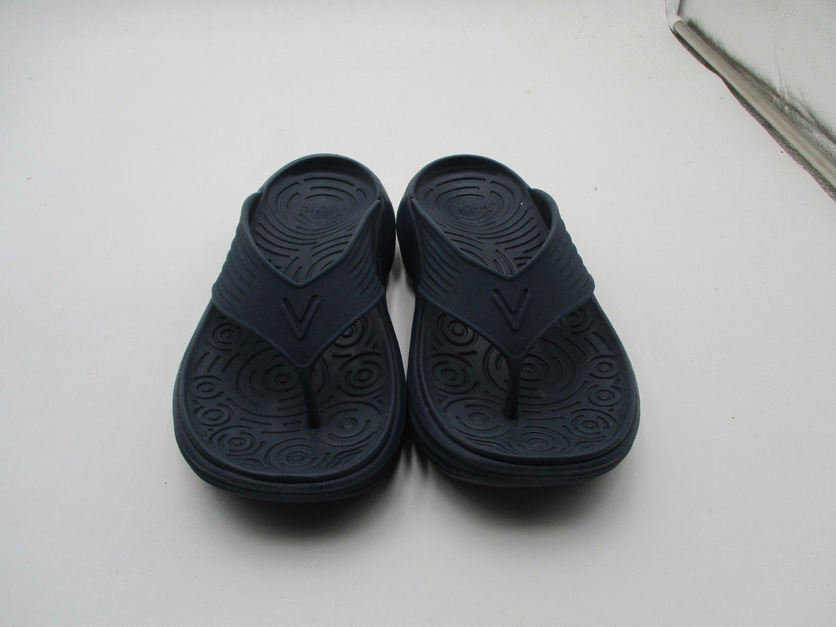 Vionic Tide RX Shoes Womens Size 6 Blue Arch Support Thong Sandals J0085S14015
