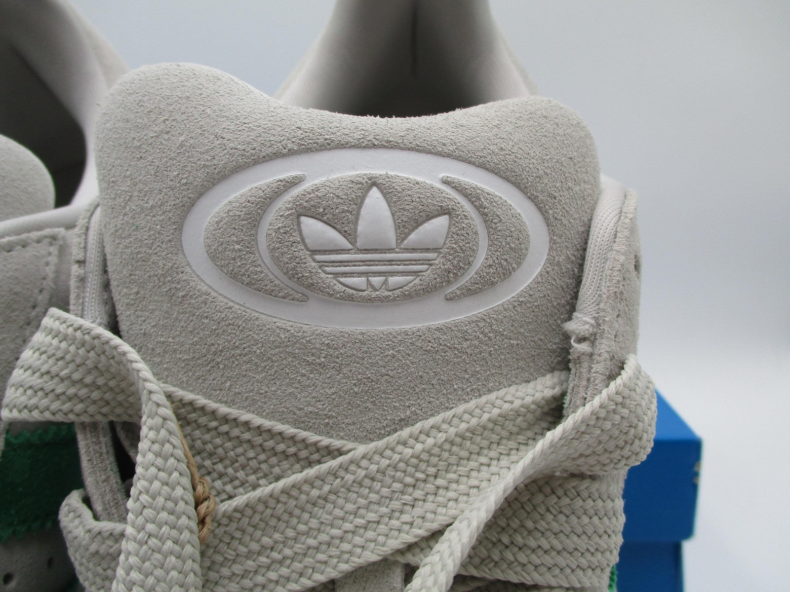 Adidas Campus 00s Shoes Mens Size 11 Grey Green Suede Originals JI3167 Gum Sole7