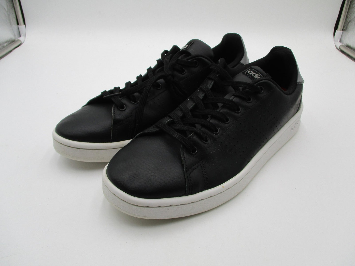 Adidas Shoes Mens Size 11.5 Black Synthetic Low Top Casual Sneakers F364310