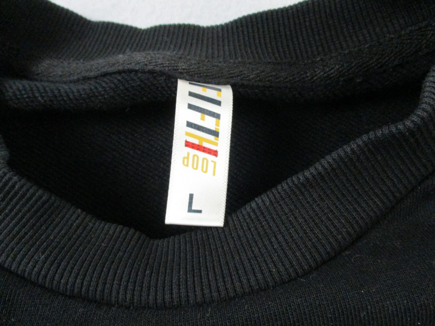 Loop Sweatshirt Kids L Black Royalty Spartan Helmet Graphic Crewneck Fleece 16192
