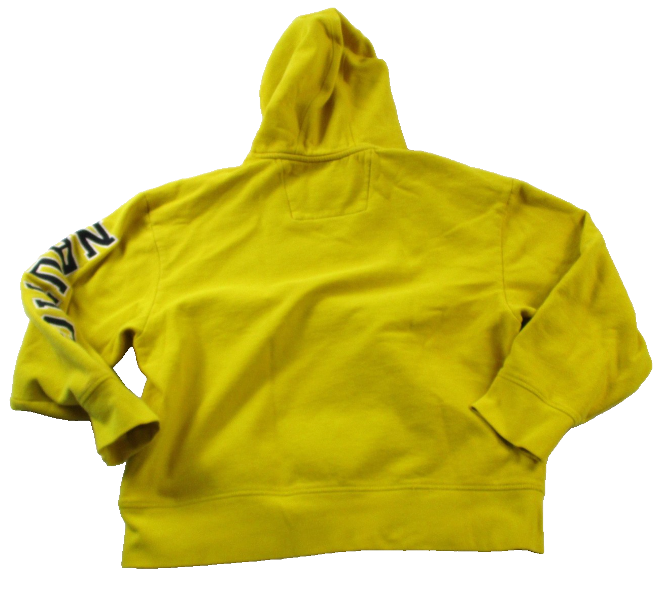 Nautica Lil Yachty Hoodie Mens Medium Yellow Sailing Team Graphic Pullover 14811