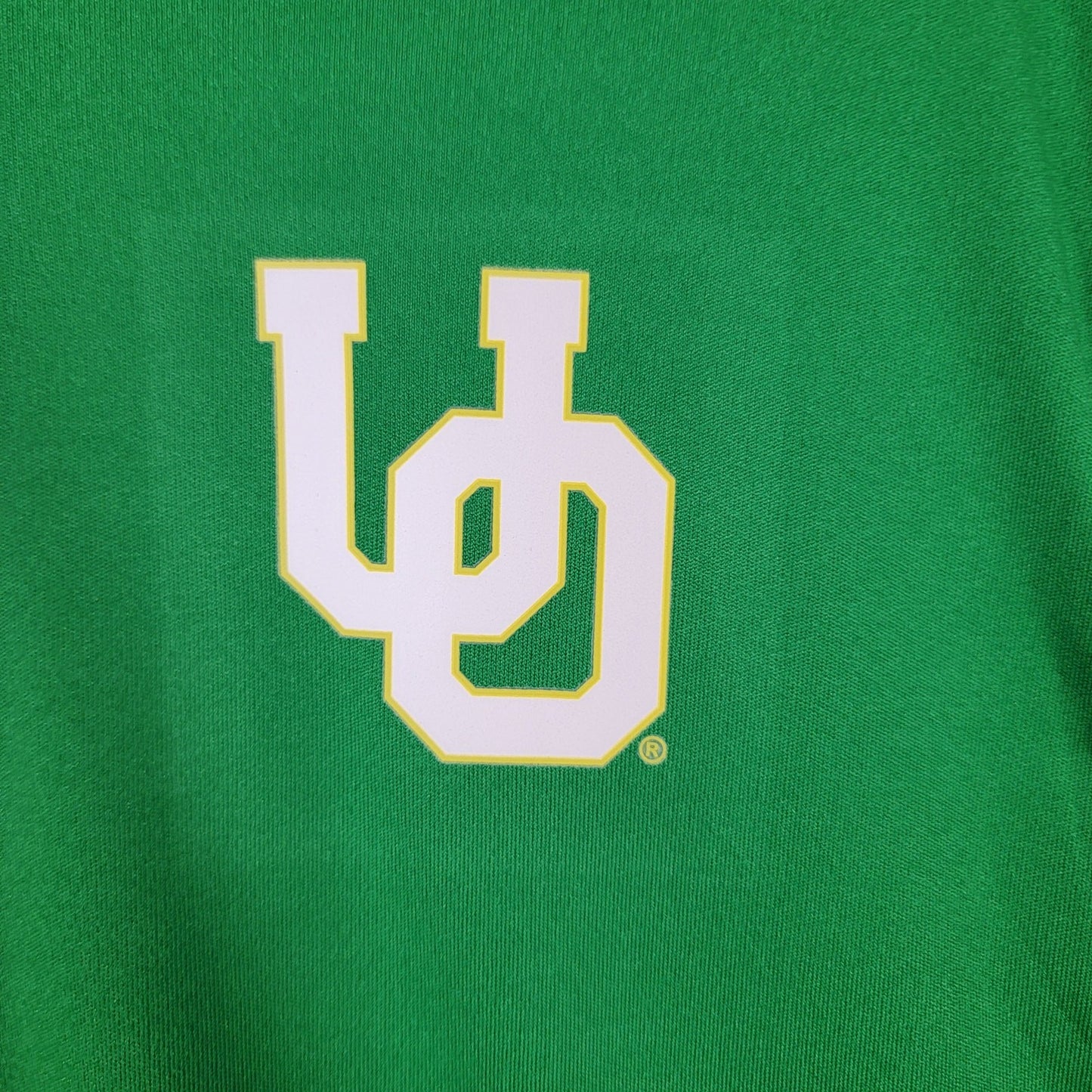 University of Oregon Fanatics Jacket Green/Yellow Sz M