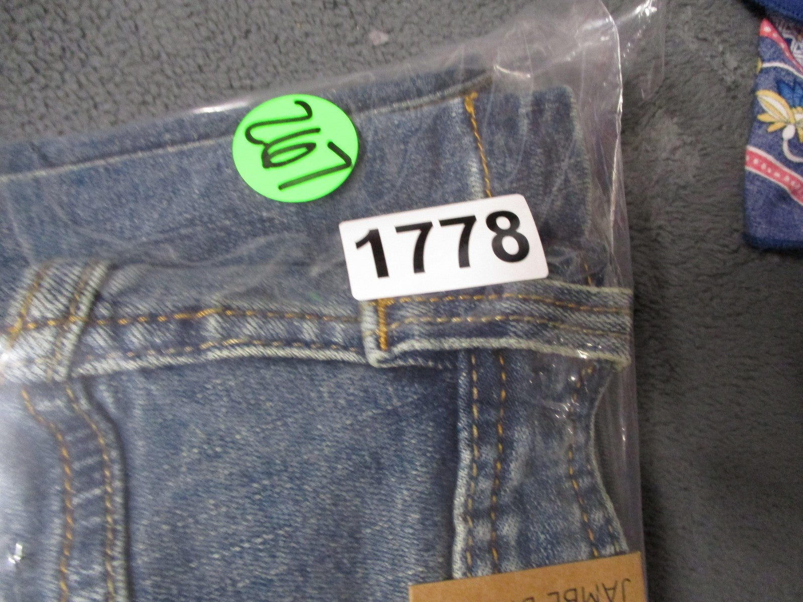 PrAna Axiom Jeans Mens 34x30 Blue Antique Stone Wash Straight Leg Stretch Denim15
